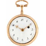 Zakhorloge met kwartierrepetitie - Dameszakhorloge - Handopwindbaar - 1820.Staat: Gebruikt -