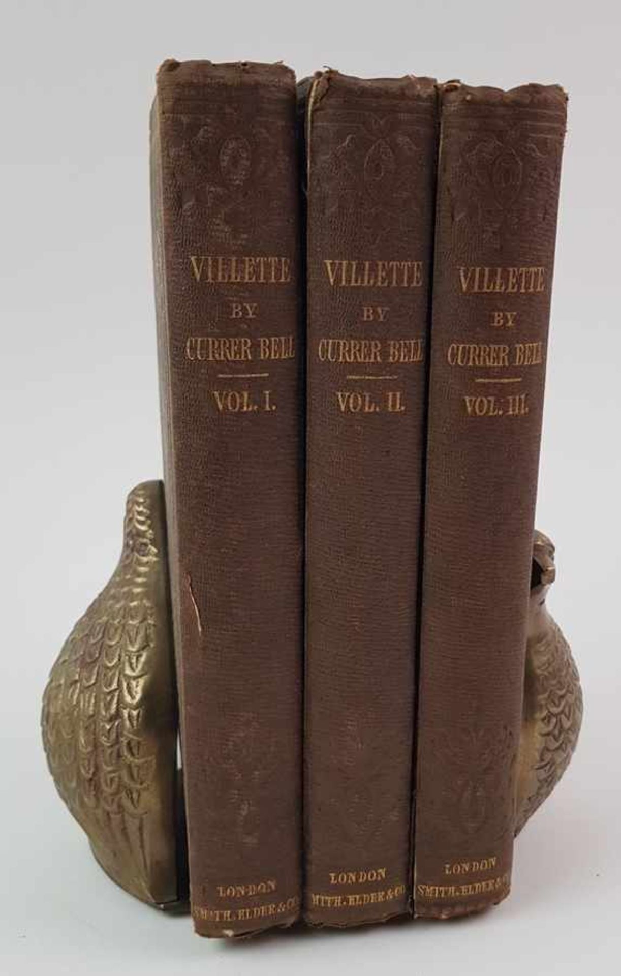 (Boeken) (Literatuur) Currer Bell (pseud. Charlotte Brontë) - Villette (1e druk, 1853)Currer Bell (