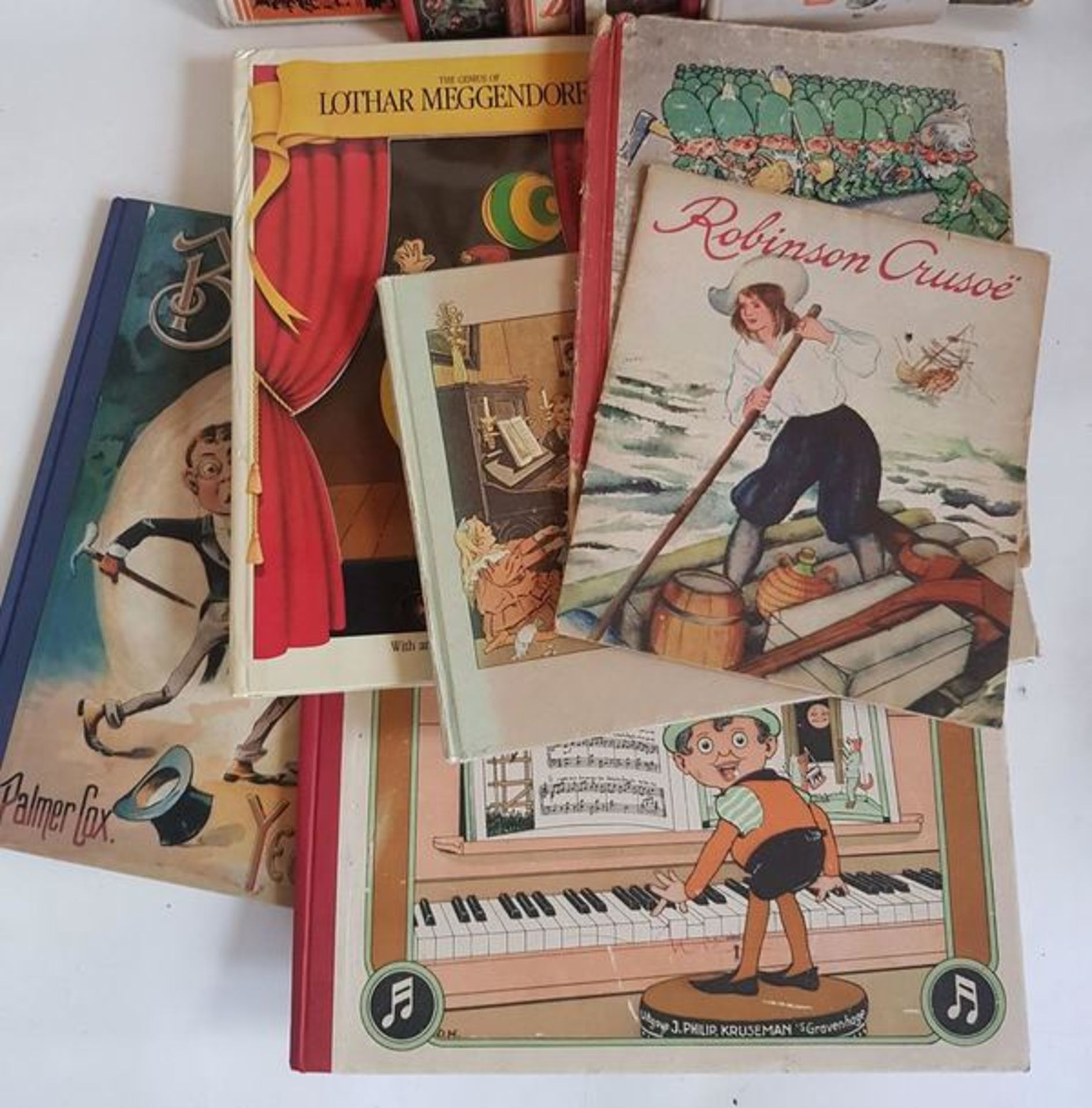 (Boeken) (Kinderboeken) LotFabelen van de la Fontaine, Robinson Cruisoe, Conferentie der dieren, - Bild 2 aus 4