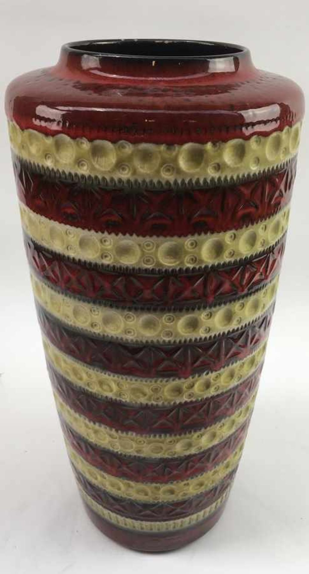 (Design) Bay keramik, grote vaas, Vorm nummer 609-50, jaren 70Bay keramik, grote vaas, Vorm nummer - Bild 3 aus 4