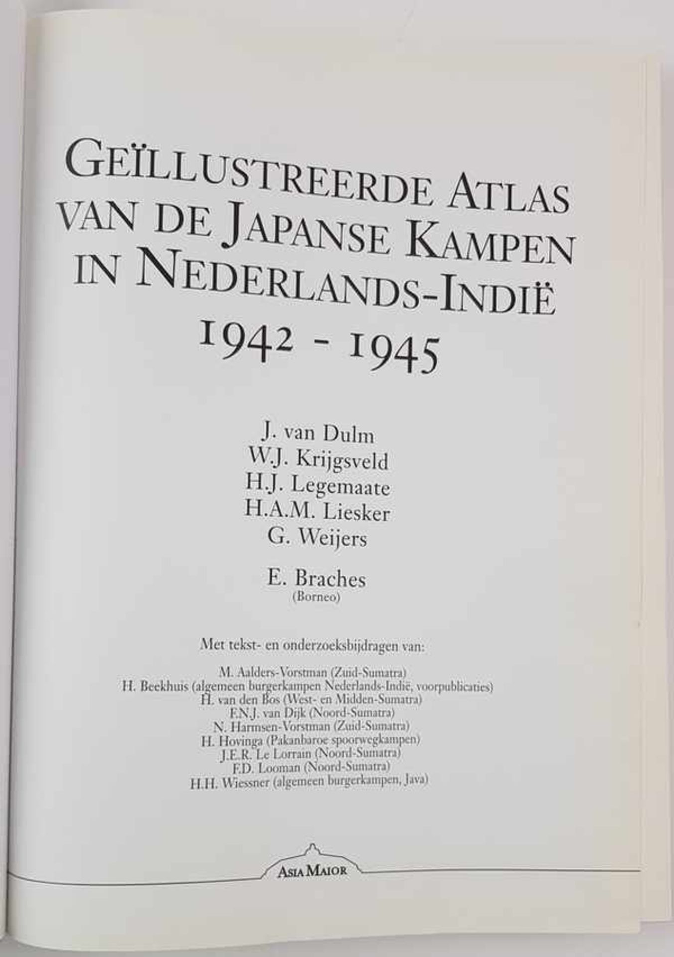 (Boeken) (Geschiedenis) Geillustreerde Atlas van de Japanse Kampen in Nederlands-Indie 1942-1945J. - Bild 7 aus 11