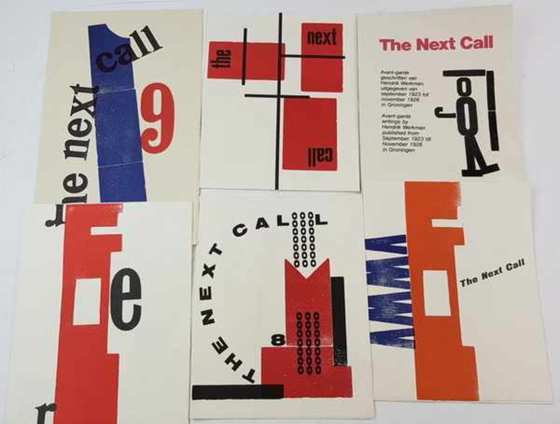 (Boeken) (Kunst) Jan Martinet, H. N. Werkman - The Next Call (1978)Jan Martinet - The Next Call. - Bild 3 aus 8