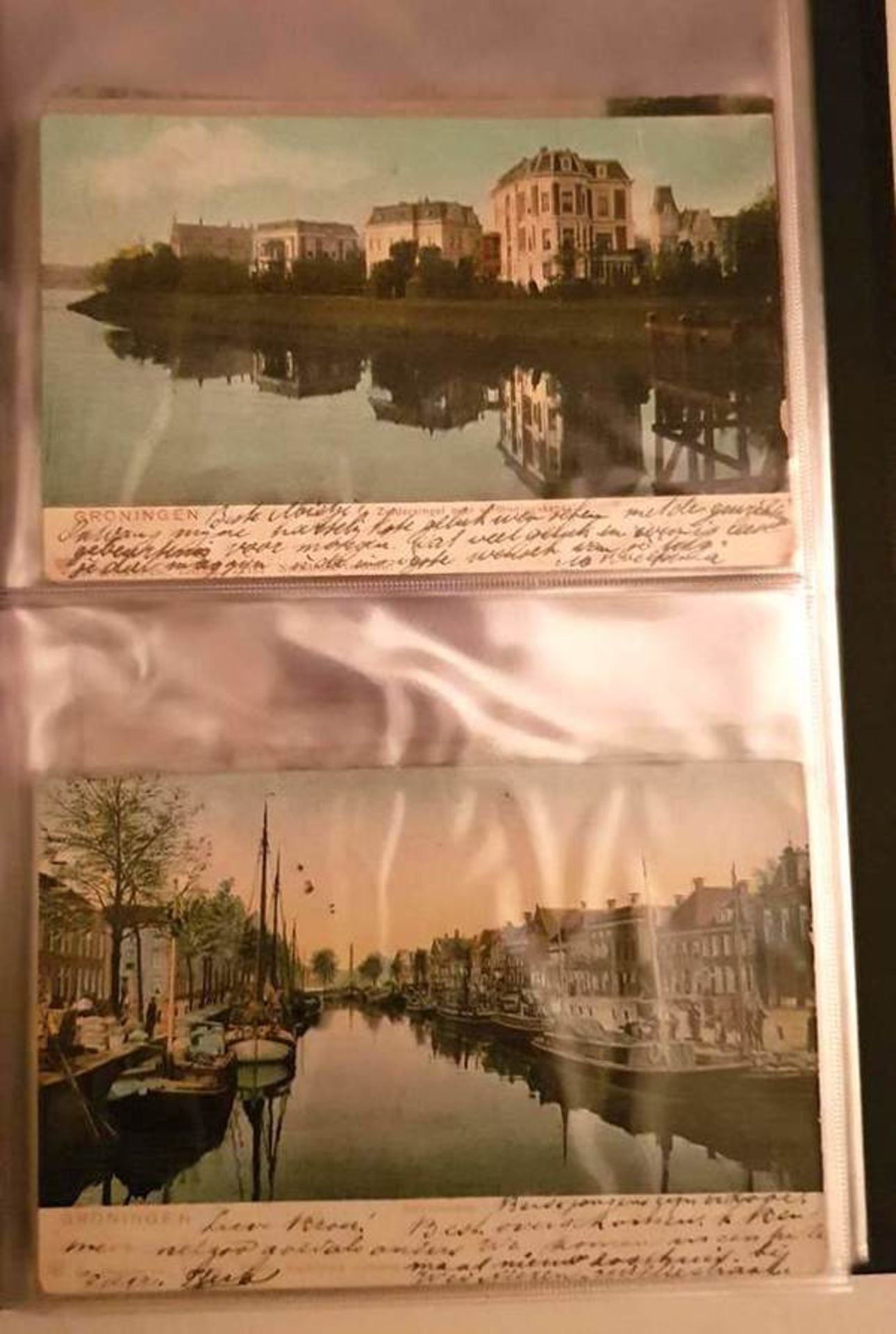 (Curiosa) AnsichtkaartenLot anischtkaarten mbt de stad Groningen Periode 1900-1920. In - Bild 3 aus 9