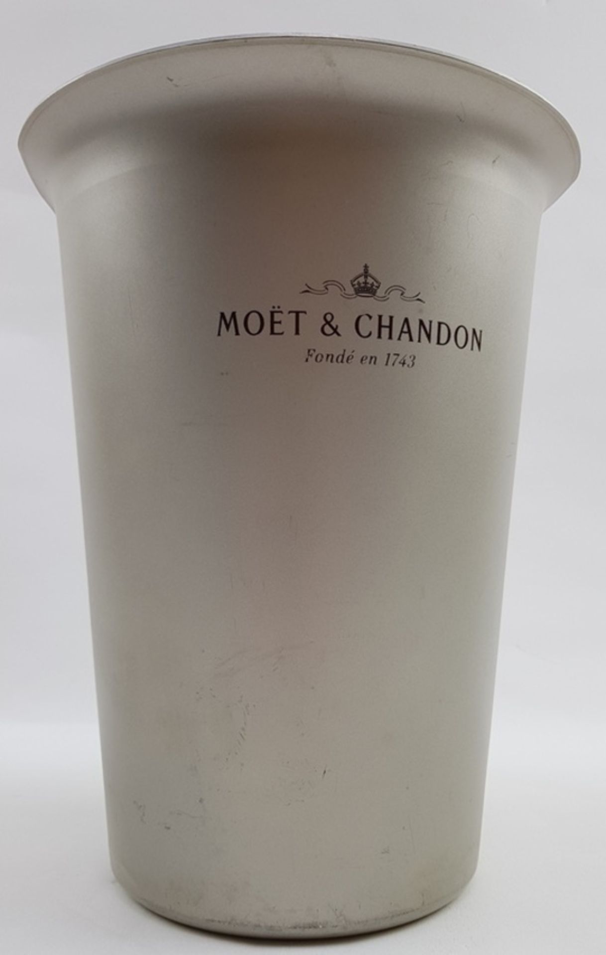 (Design) Zeldzame Aluminium champagne koeler van Argit voor Moët & Chandon. Frankrijk ca 1965. - Bild 2 aus 6