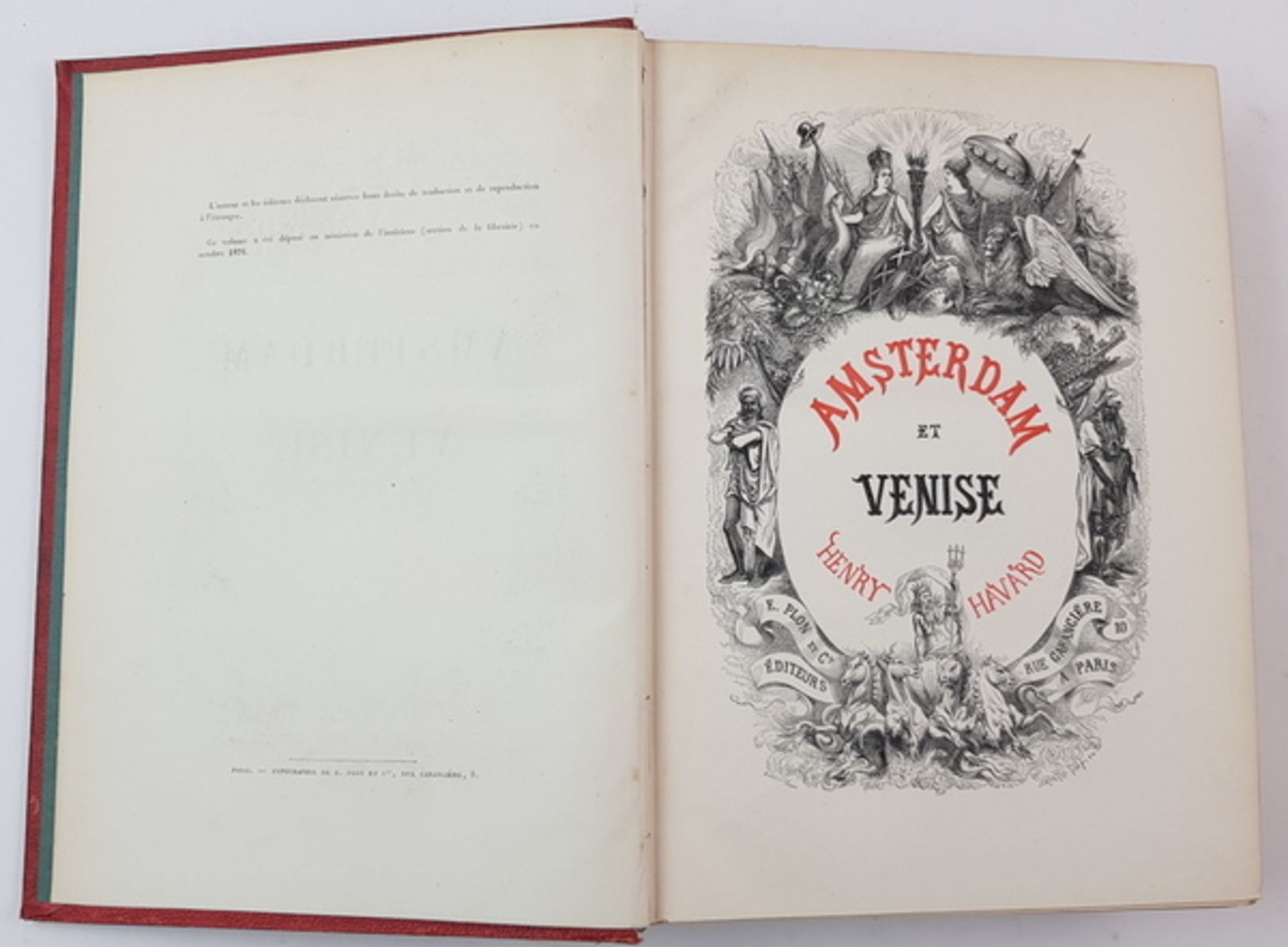 (Boeken) (Geschiedenis) Henry Havard, Amsterdam et VeniseHenry Havard - Amsterdam et Venise. - Image 9 of 14