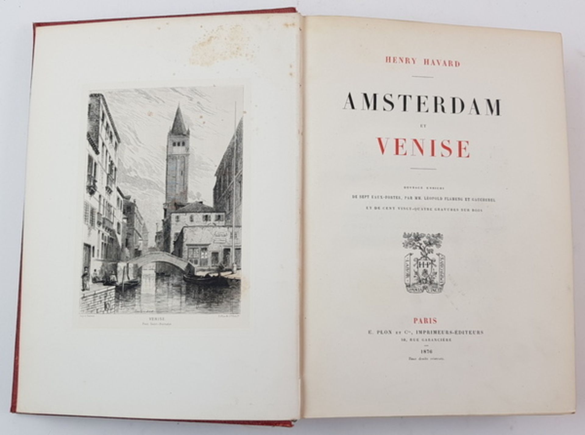 (Boeken) (Geschiedenis) Henry Havard, Amsterdam et VeniseHenry Havard - Amsterdam et Venise. - Image 12 of 14