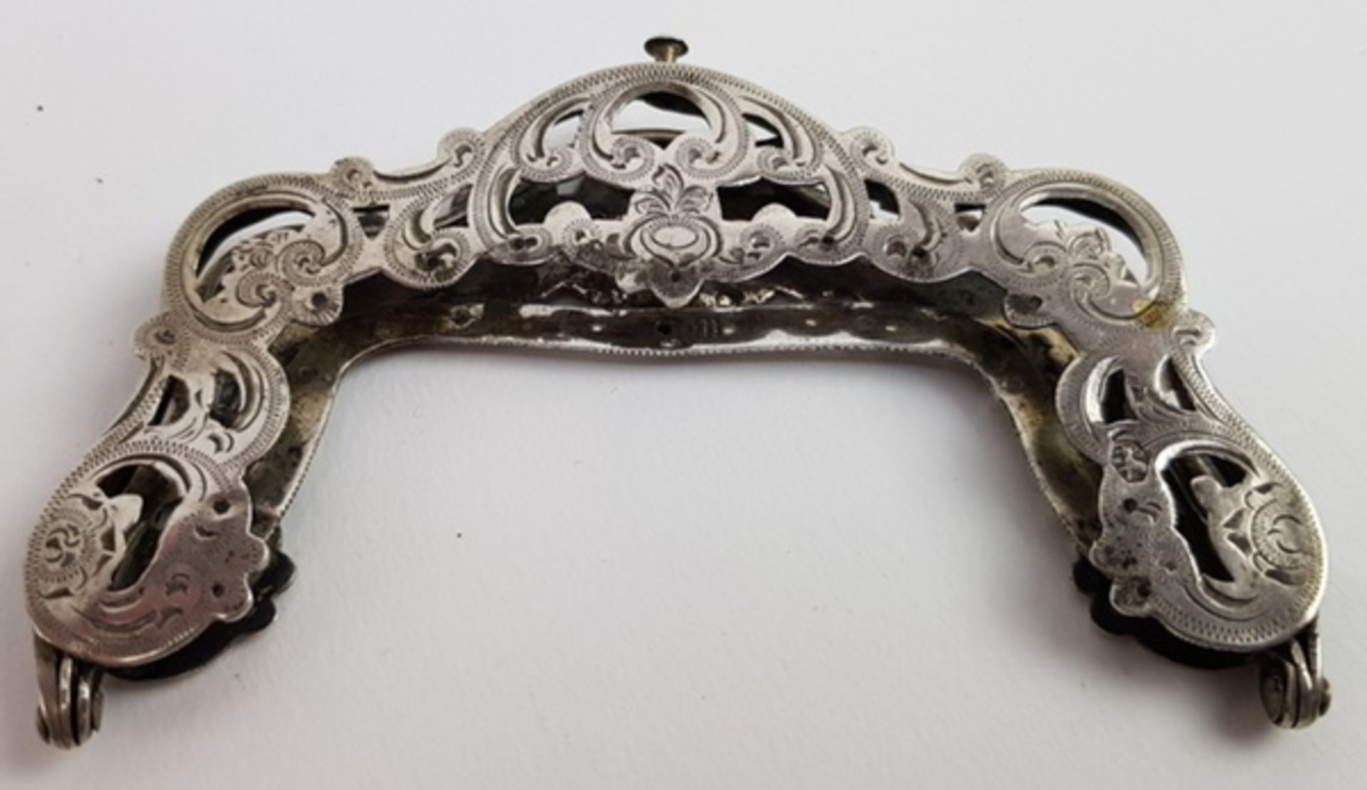 (Curiosa) Zilveren beursbeugel , Nederland 1874.Zilveren beursbeugel , Nederland 1874. Div.