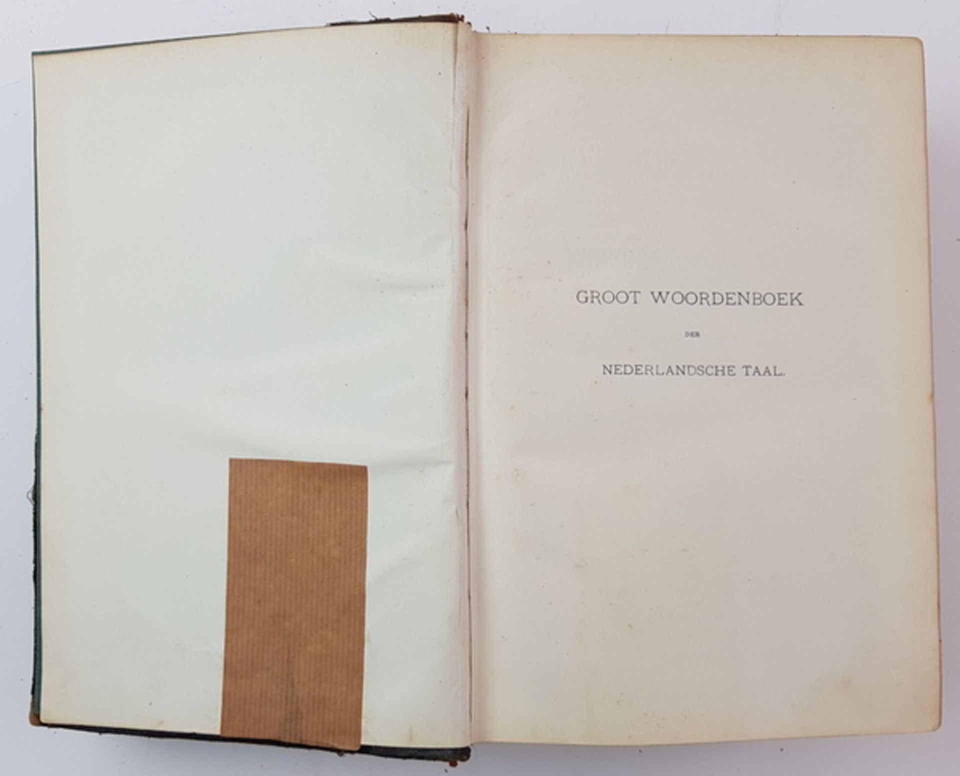 (Woordenboeken) Van Dale's Groot Woordenboek der Nederlandsche Taal (4e uitgave).H. Kuiper Jr. e. - Bild 10 aus 12