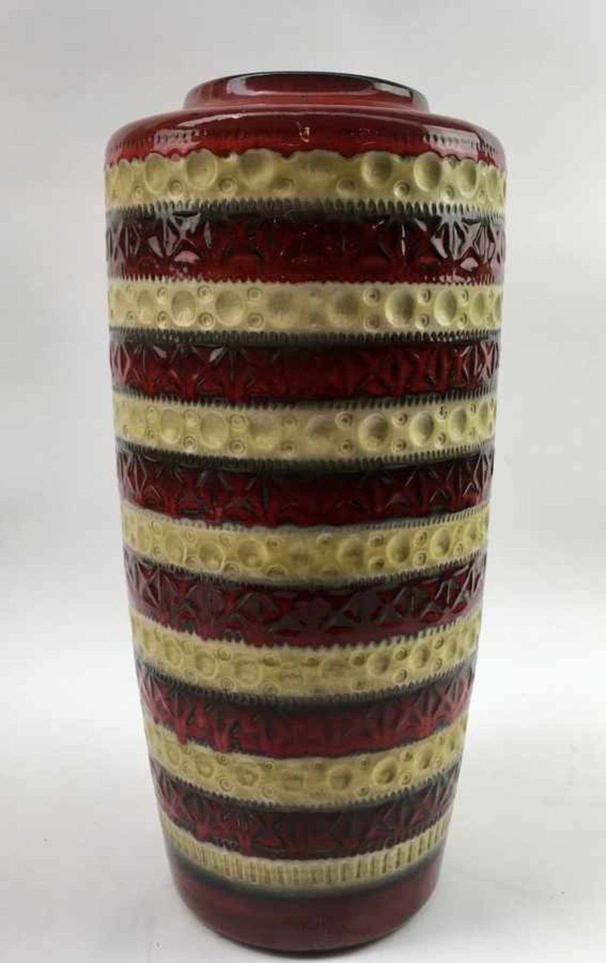 (Design) Bay keramik, grote vaas, Vorm nummer 609-50, jaren 70Bay keramik, grote vaas, Vorm nummer
