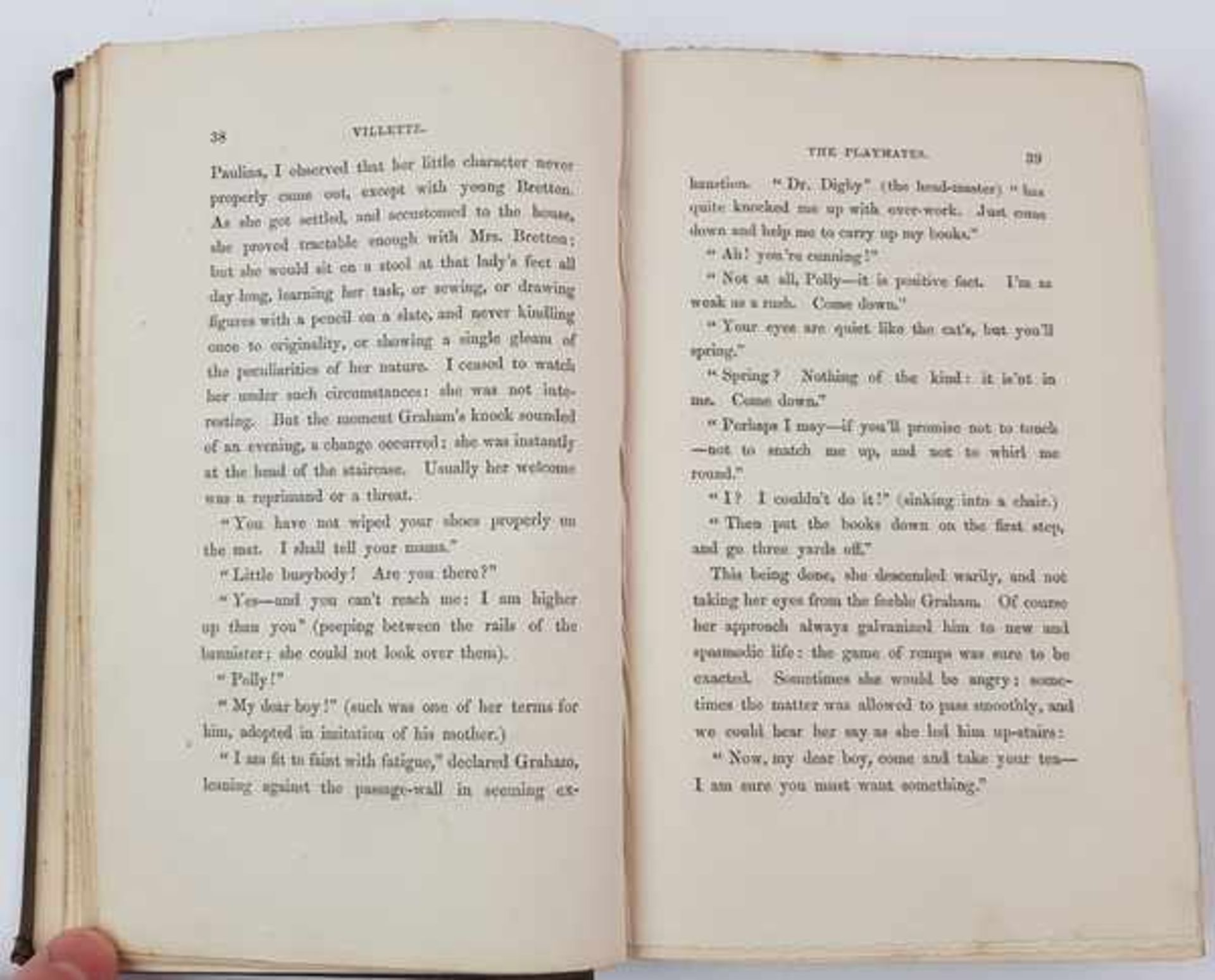(Boeken) (Literatuur) Currer Bell (pseud. Charlotte Brontë) - Villette (1e druk, 1853)Currer Bell ( - Bild 11 aus 15