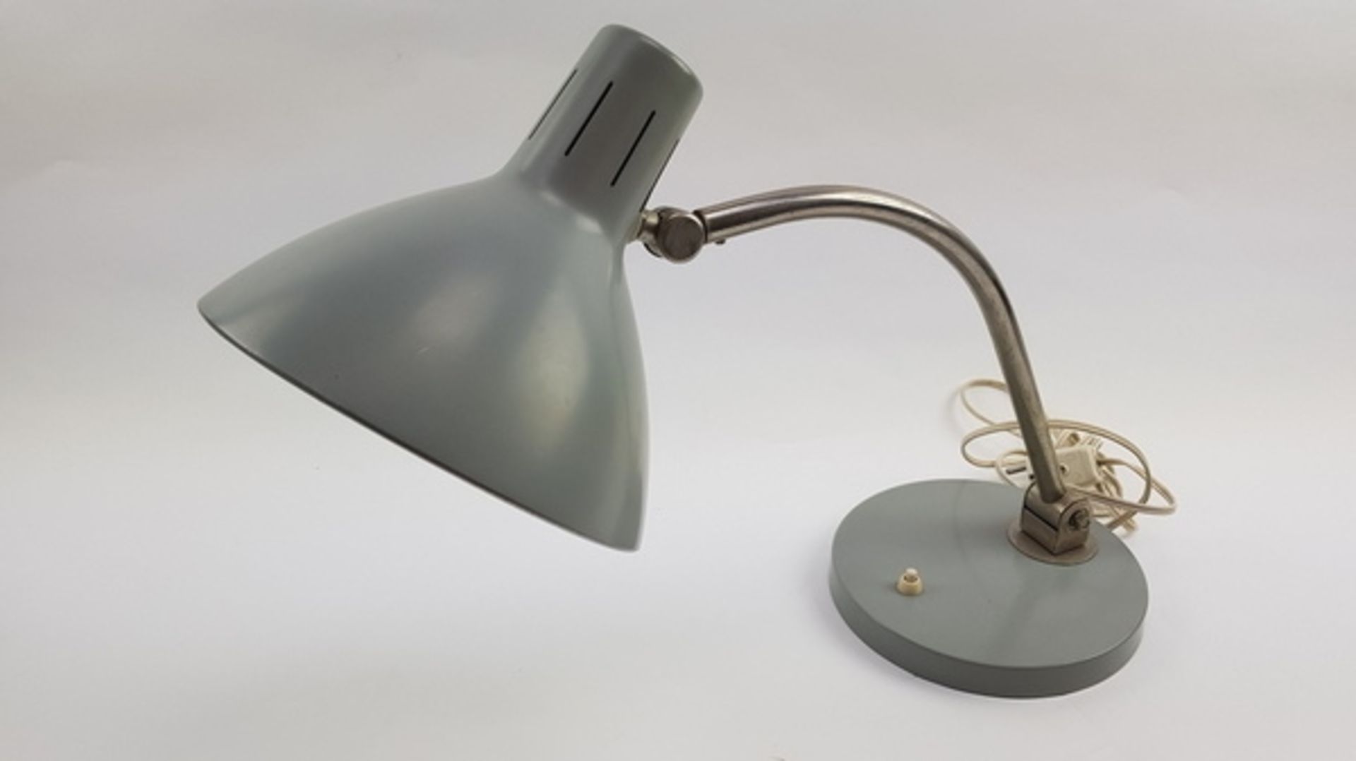 (Design) Metalen bureaulamp, Hala Zeist, jaren 60Metalen bureaulamp, Hala Zeist, jaren 60 - Bild 4 aus 8