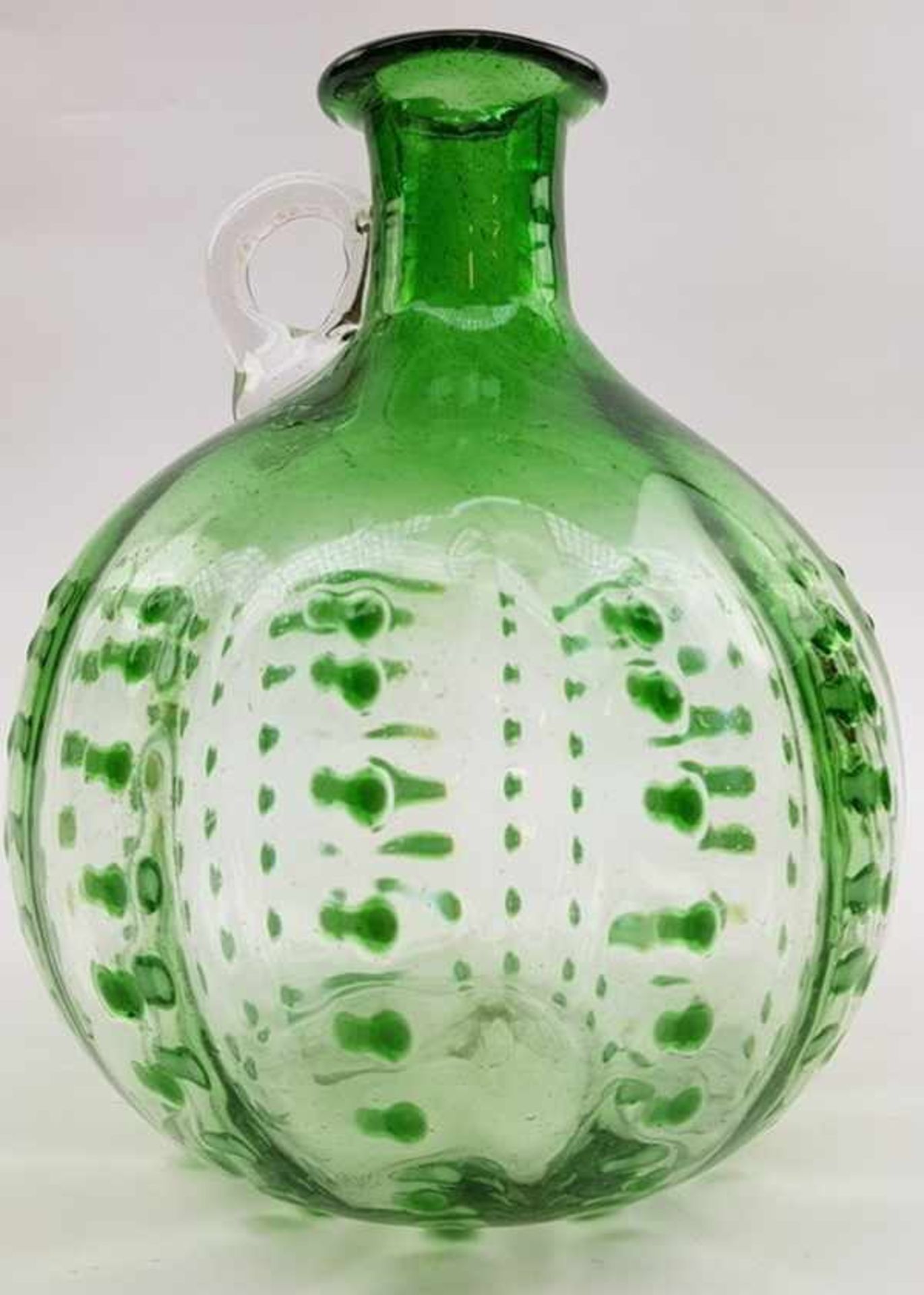 (Design) Drie Kunstglas vazen België, Bohemen / DuitslandDrie vazen uit de 20e eeuw. Een uit de - Bild 2 aus 14