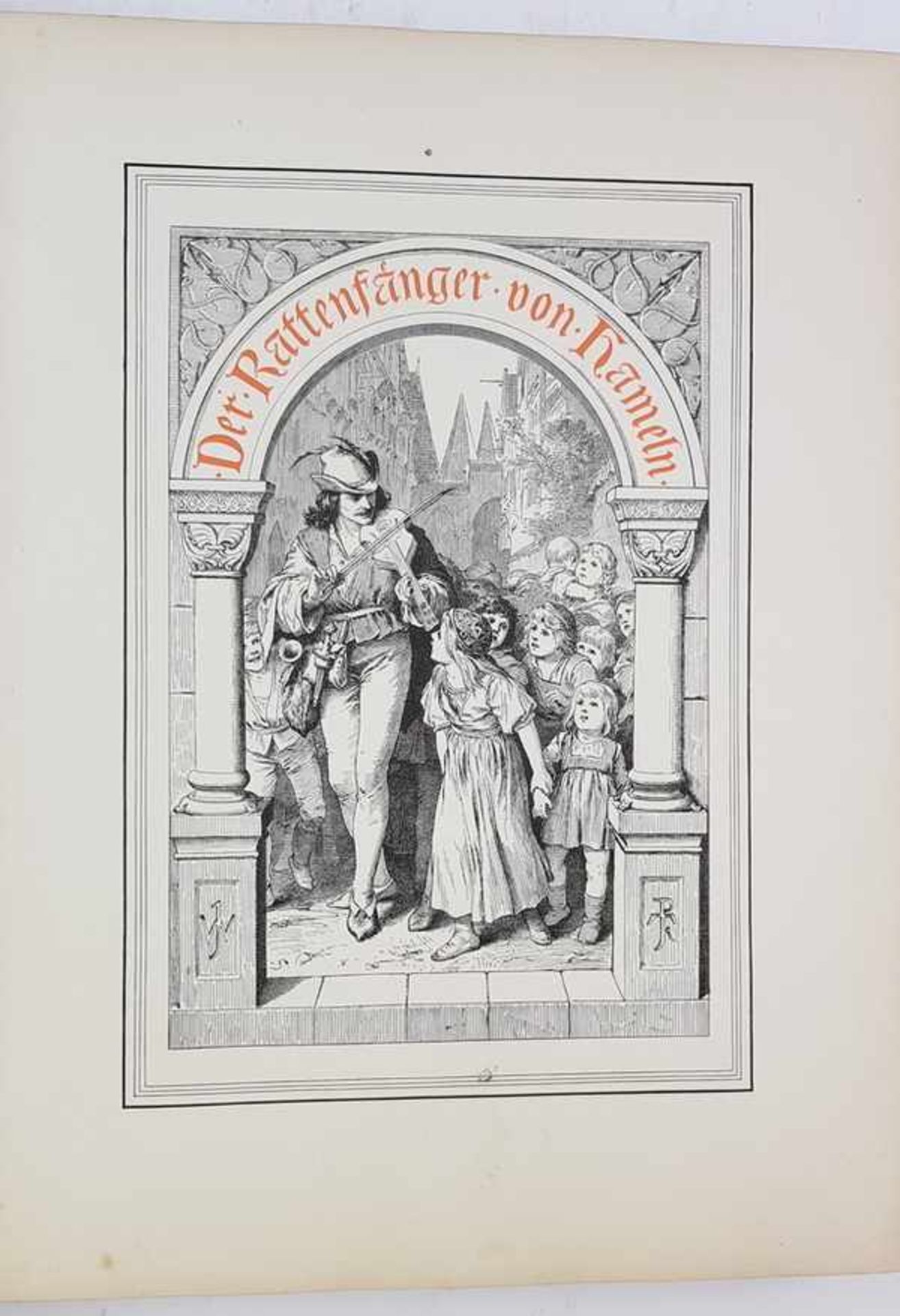 (Boeken) (Literatuur) Rattenfanger von HamelnJulius Wolff, geillustreerd door Paul Thumann. - Bild 10 aus 15