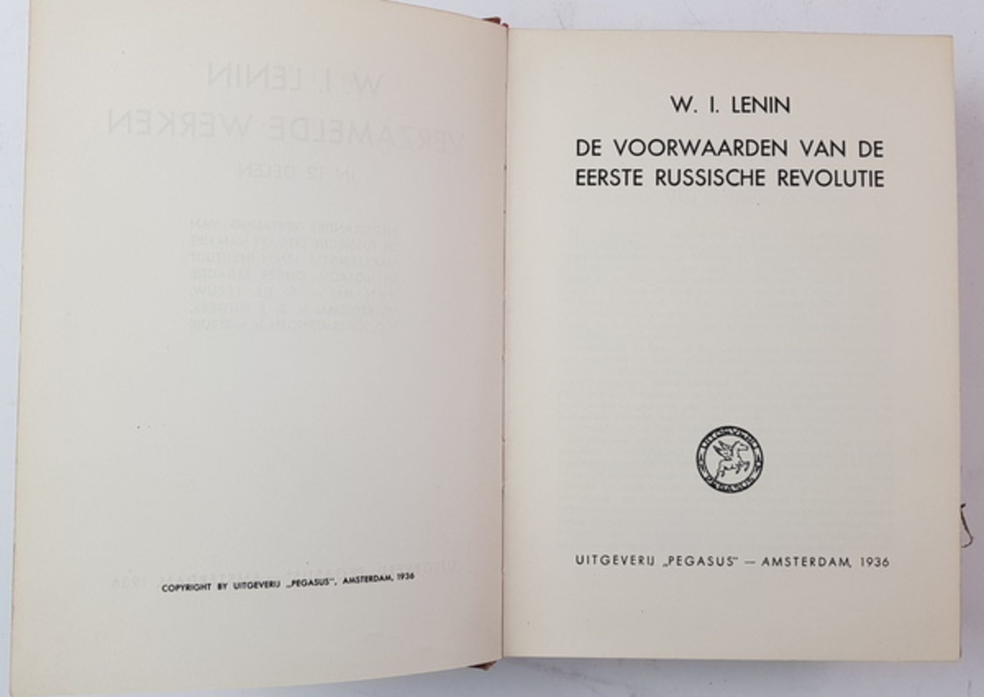 (Boeken) (Socialisme) W. I. Lenin. Verzamelde Werken + 1 andere serieMr. A. S. de Leeuw e.a. (reds.) - Bild 11 aus 11