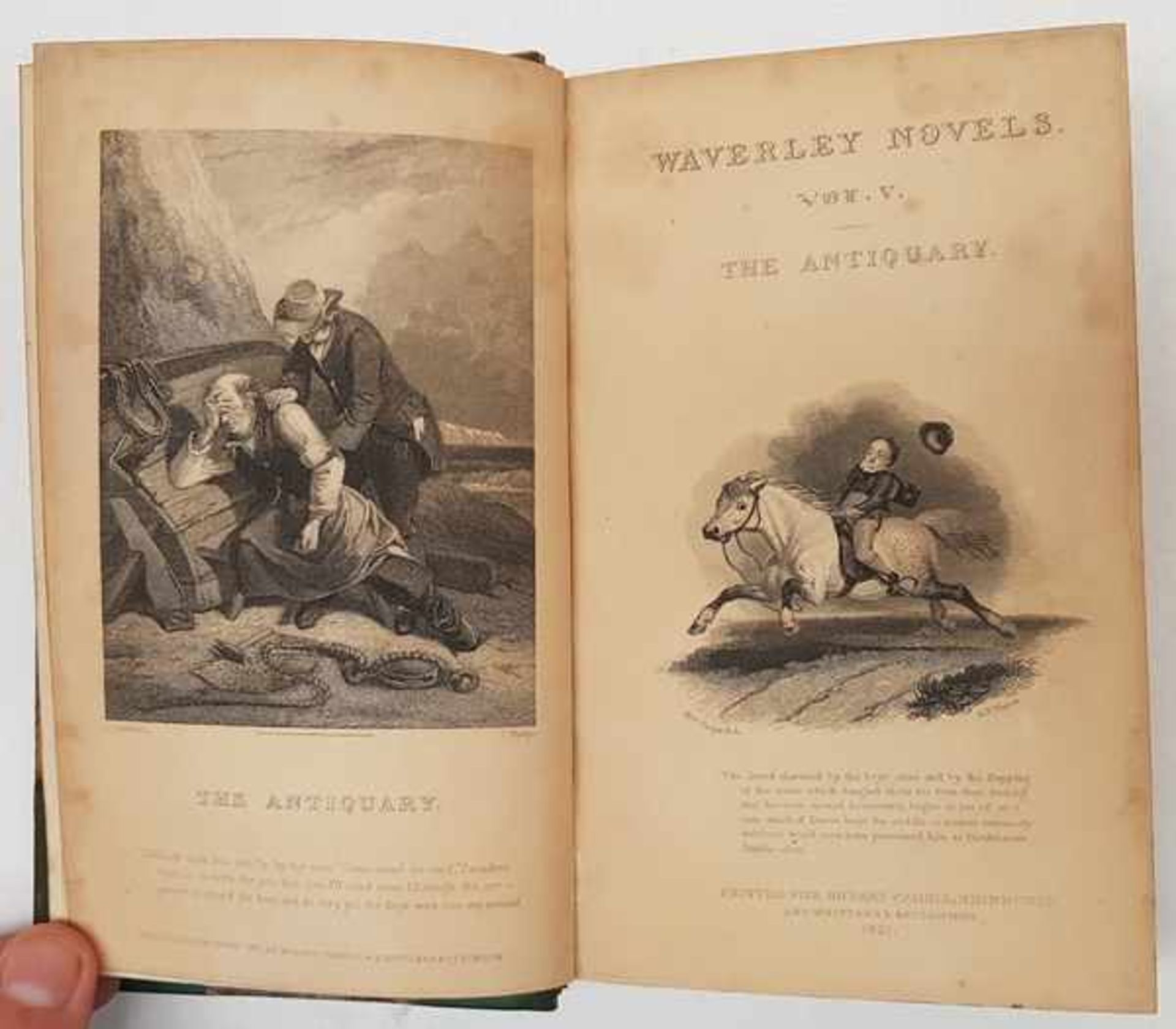 (Boeken) (Literatuur) Walter Scott - Waverley Novels (33 delen) 1831/1843Sir Walter Scott - Waverley - Bild 3 aus 7