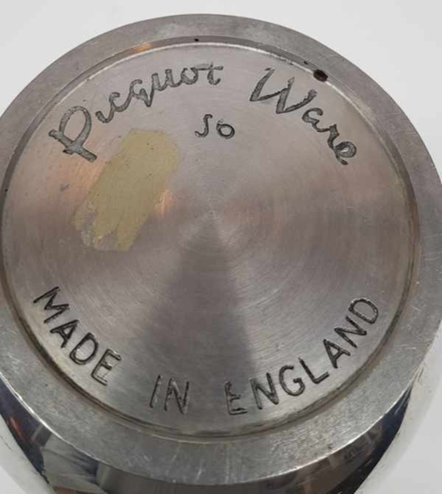 (Design) Theeset van geborsteld aluminium, Picquot Ware England, 1960tiesTheeset van geborsteld - Bild 11 aus 17