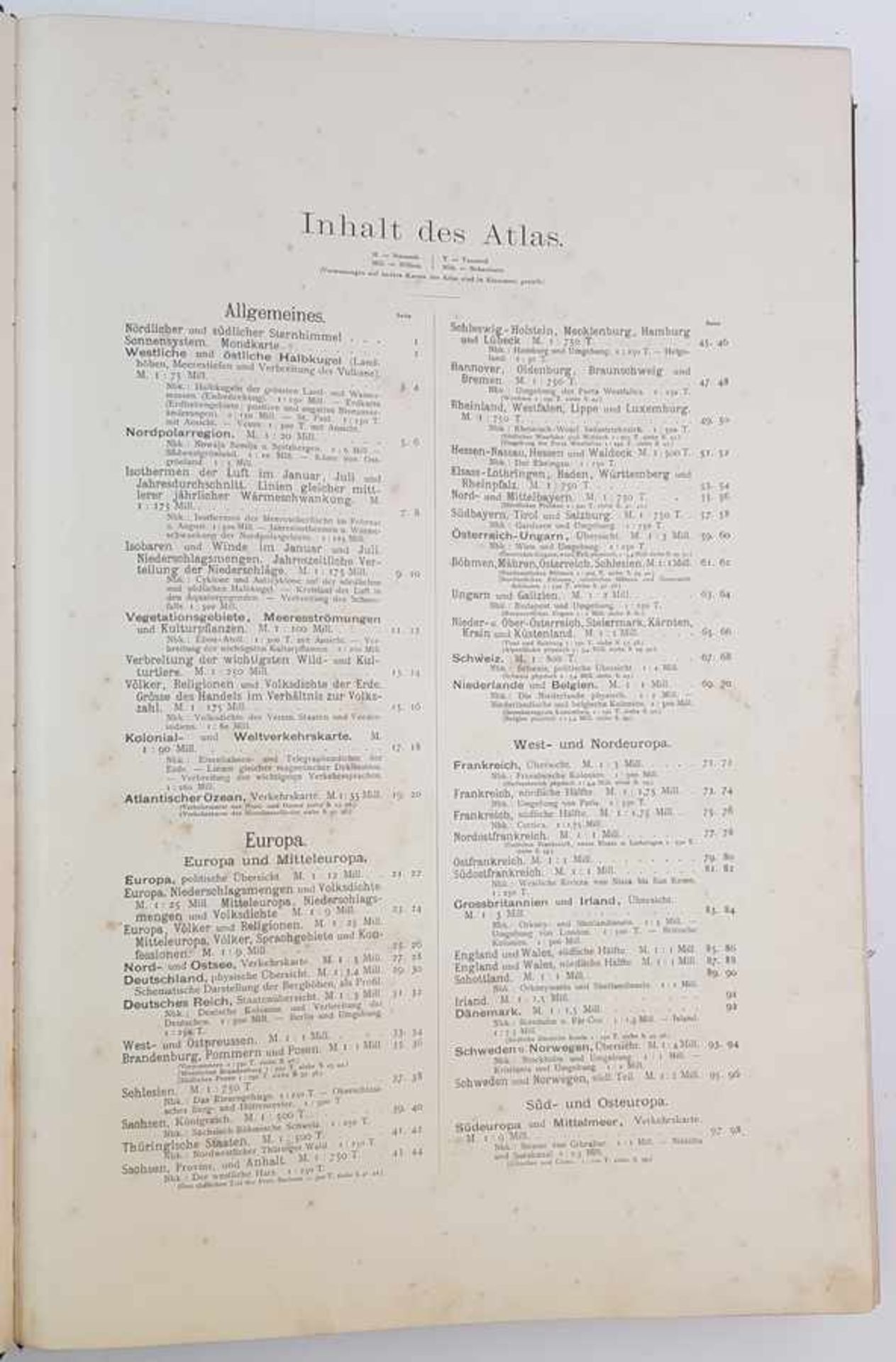 (Boeken) (Atlassen) Andrees Allgemeiner Handatlas (1899)A. Scobel (uitg). - Andrees Allgemeiner - Bild 7 aus 11