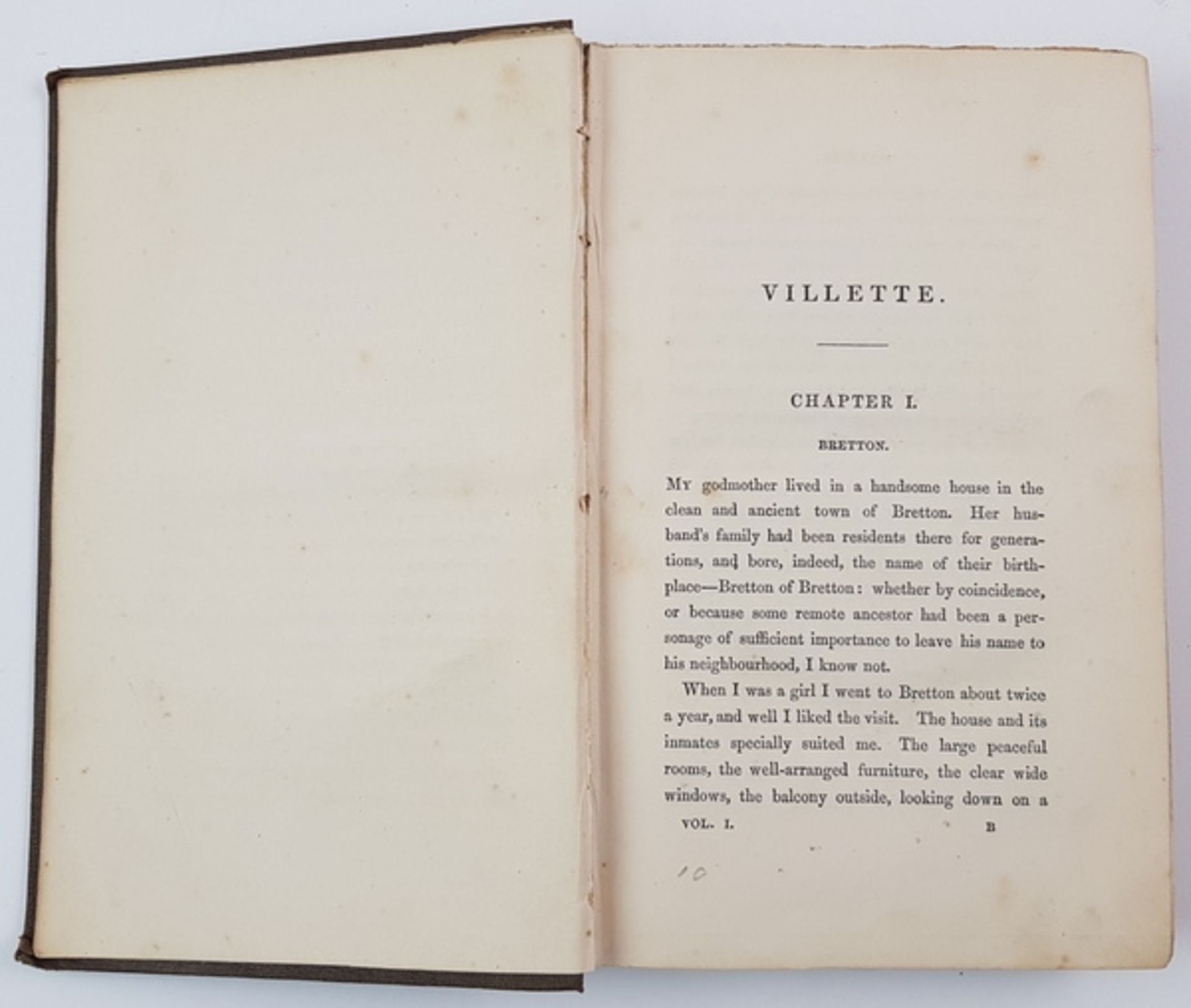 (Boeken) (Literatuur) Currer Bell (pseud. Charlotte Brontë) - Villette (1e druk, 1853)Currer Bell ( - Bild 9 aus 15