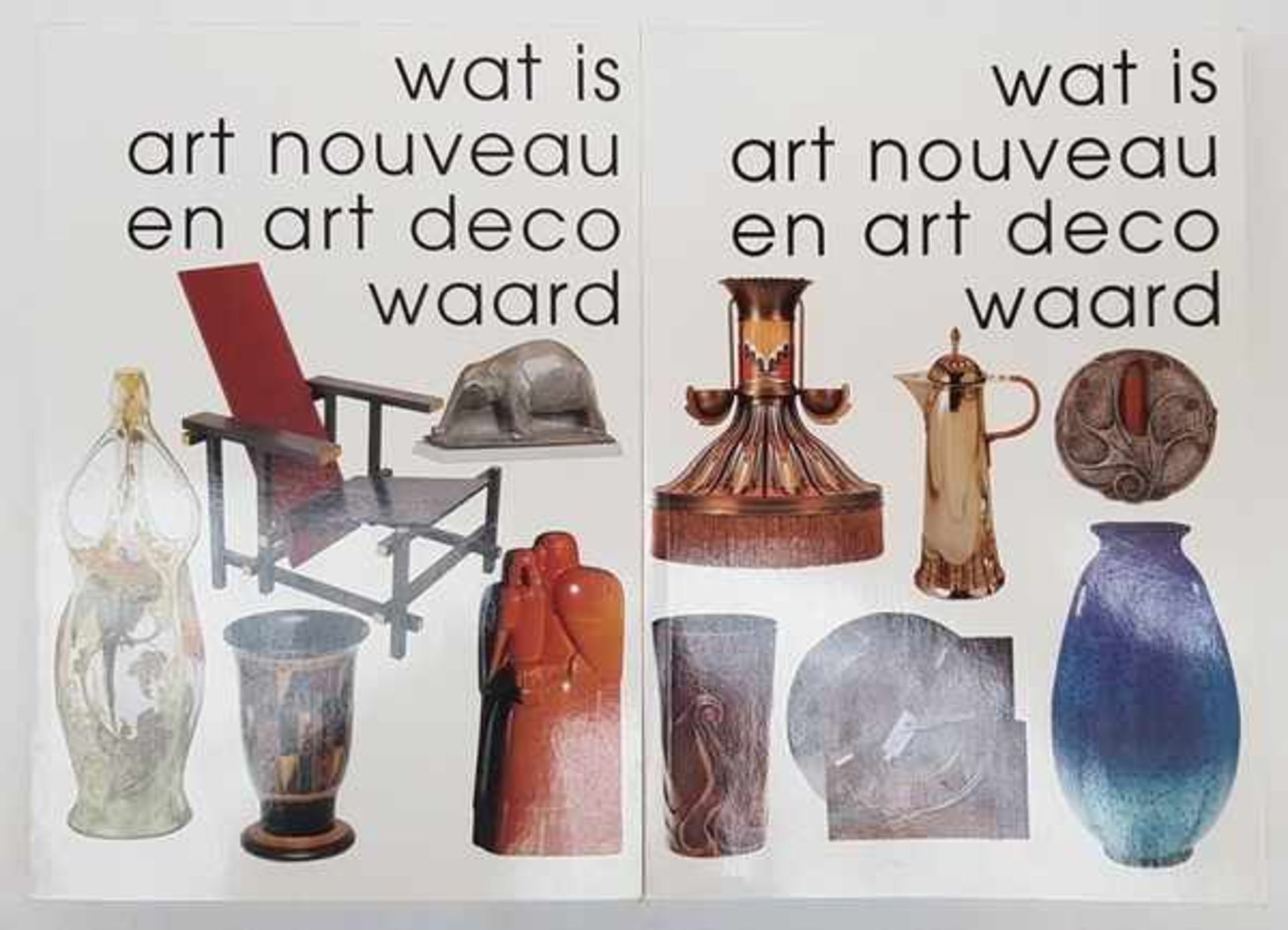 (Boeken) (Kunst) Ron Zeegers e.a. (red.) - Wat is Art Nouveau en Art Deco waard (2dl.)Rob Zeegers