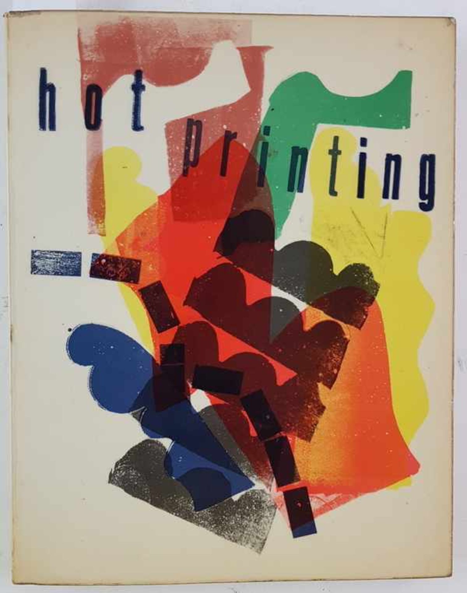 (Boeken) (Kunst) W. Sandberg (inl.); J. Martinet (bew.) - Hot Printing (1963)W. Sandberg (inl.);