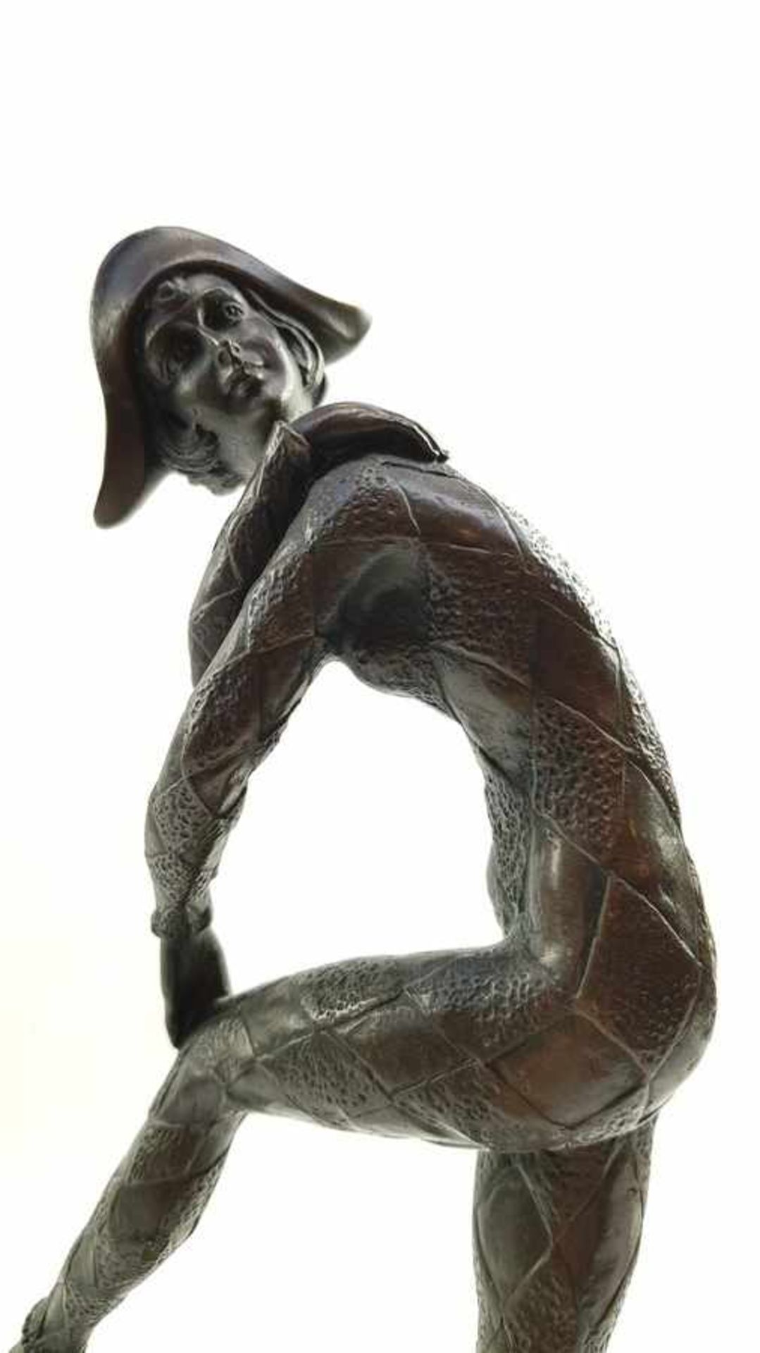 (Kunst) Bronzen danseres, gesigneerd D.H. Chiparus, eind 20e eeuwDanseres brons gemaakt door - Bild 10 aus 10