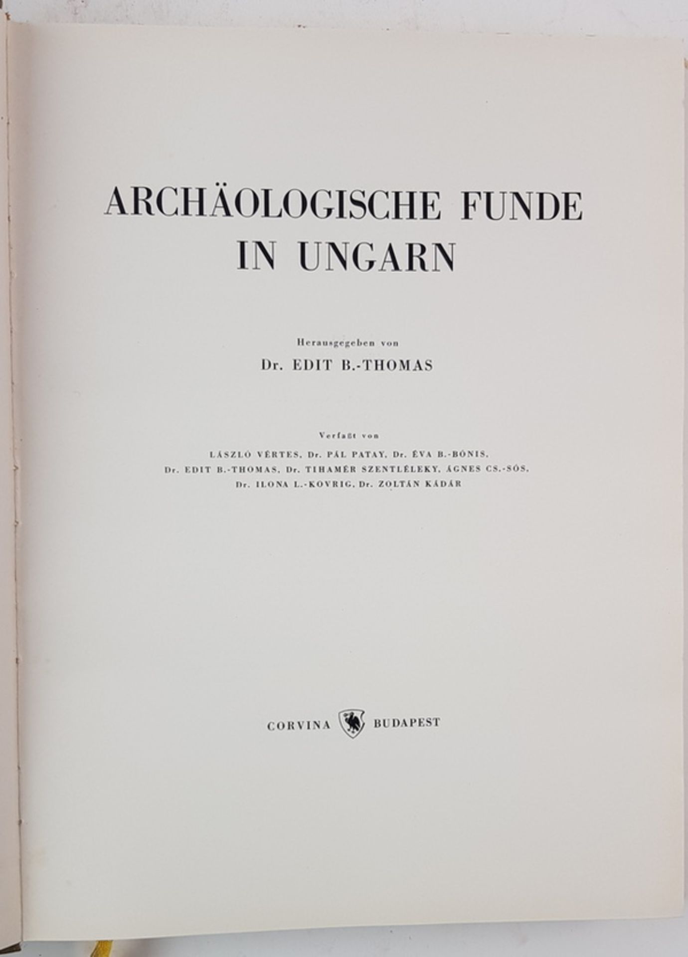 (Boeken) (Kunst) Archeologische Funde in Ungarn + 1 andereArchaeologische Funde in Ungarn, Dr. - Bild 12 aus 13