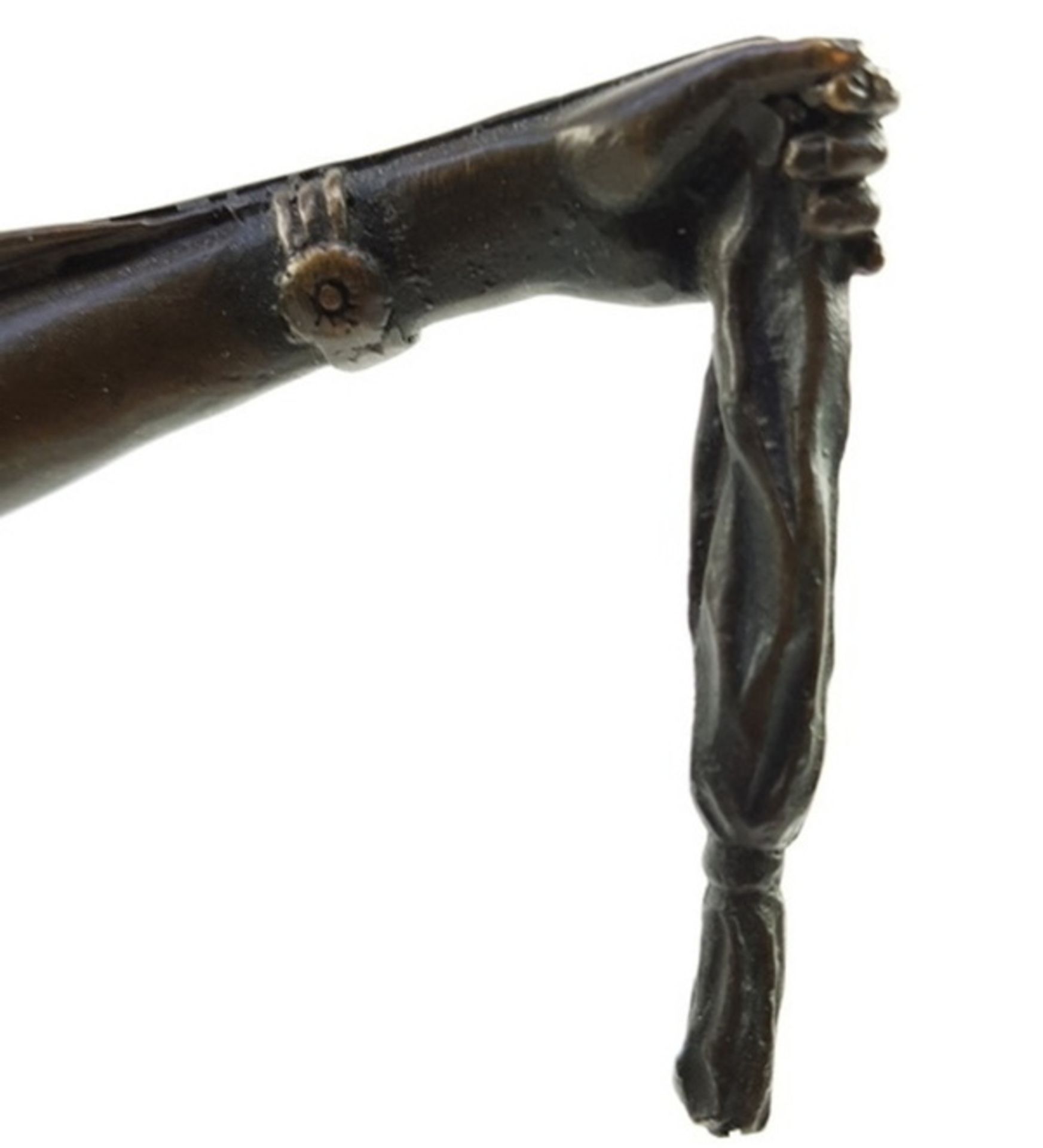 (Kunst) Bronzen danseres, gesigneerd D.H. Chiparus, eind 20e eeuwDanseres brons, gemaakt door - Bild 5 aus 11