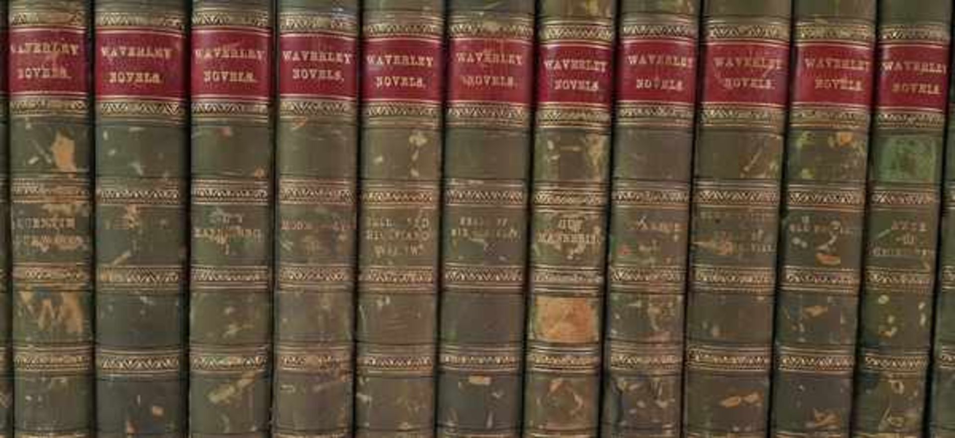 (Boeken) (Literatuur) Walter Scott - Waverley Novels (33 delen) 1831/1843Sir Walter Scott - Waverley - Image 6 of 7