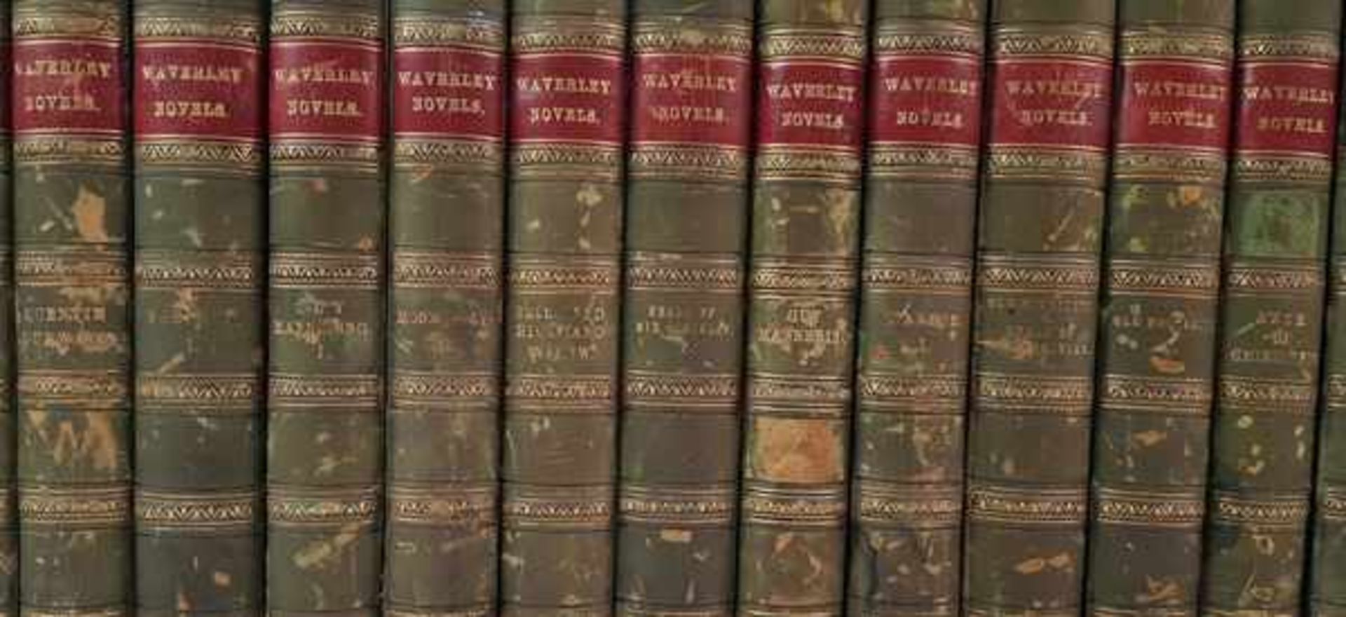 (Boeken) (Literatuur) Walter Scott - Waverley Novels (33 delen) 1831/1843Sir Walter Scott - Waverley - Bild 6 aus 7