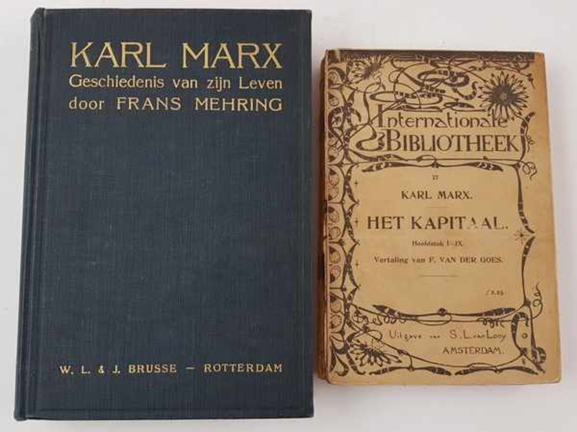 (Boeken) (Socialisme) Karl Marx - Het Kapitaal (1e Nederlandse druk).Karl Marx - Het Kapitaal.