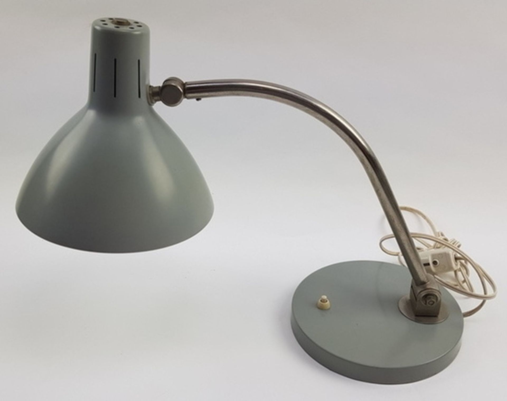 (Design) Metalen bureaulamp, Hala Zeist, jaren 60Metalen bureaulamp, Hala Zeist, jaren 60 - Bild 5 aus 8