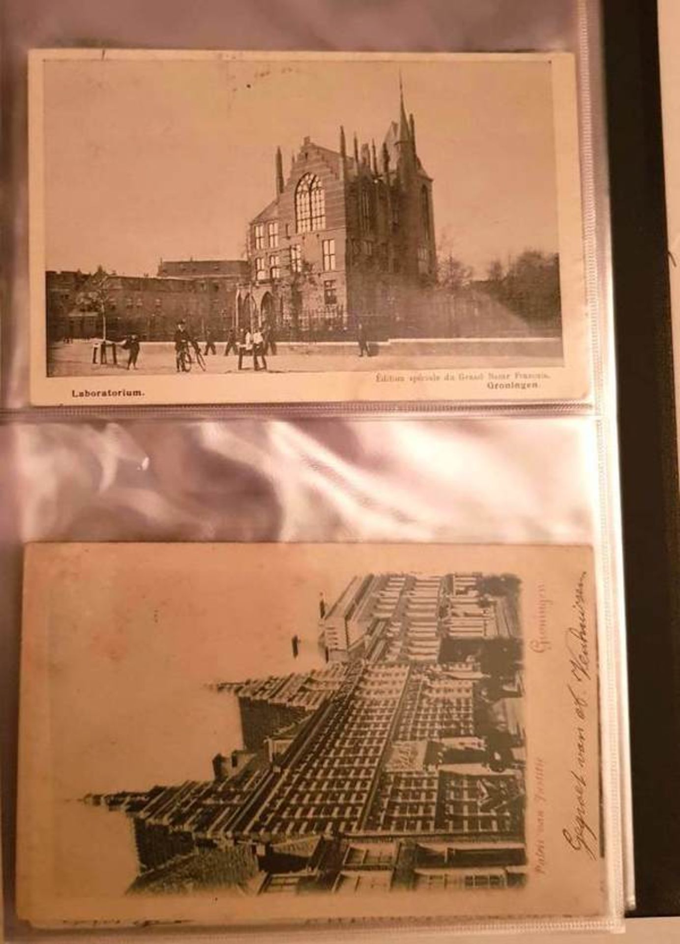 (Curiosa) AnsichtkaartenLot anischtkaarten mbt de stad Groningen Periode 1900-1920. In - Bild 7 aus 9