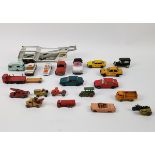 (Curiosa) Metaal, divers lot speelgoed auto's, wo. Lion car, Lesney etc, 20e eeuwMetaal, divers