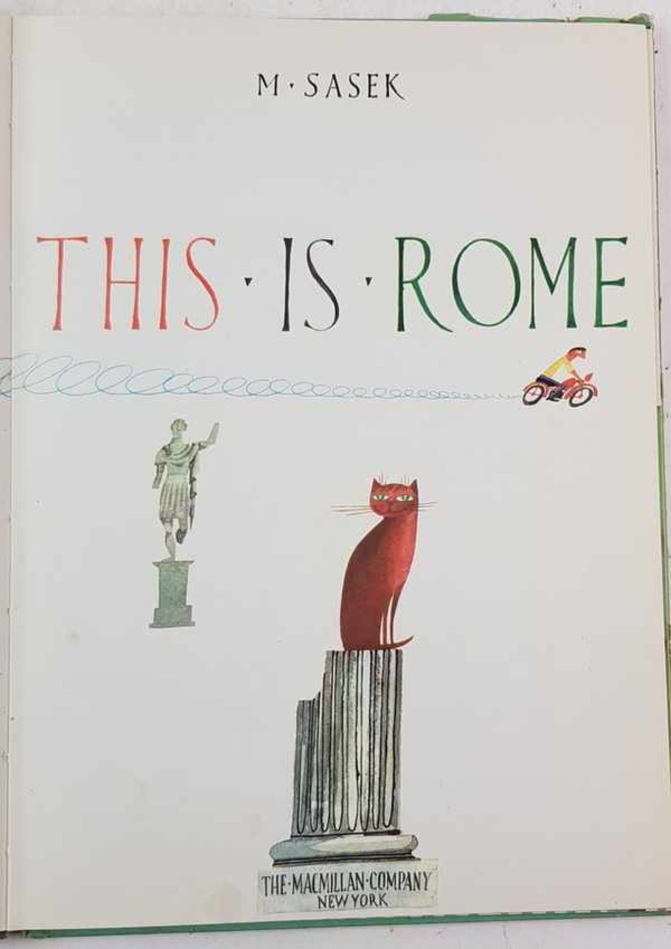 (Boeken) (Kinderboeken) Miroslav Sasek - This is Rome; This is New York + 3 andereKavel met 5 - Bild 4 aus 9