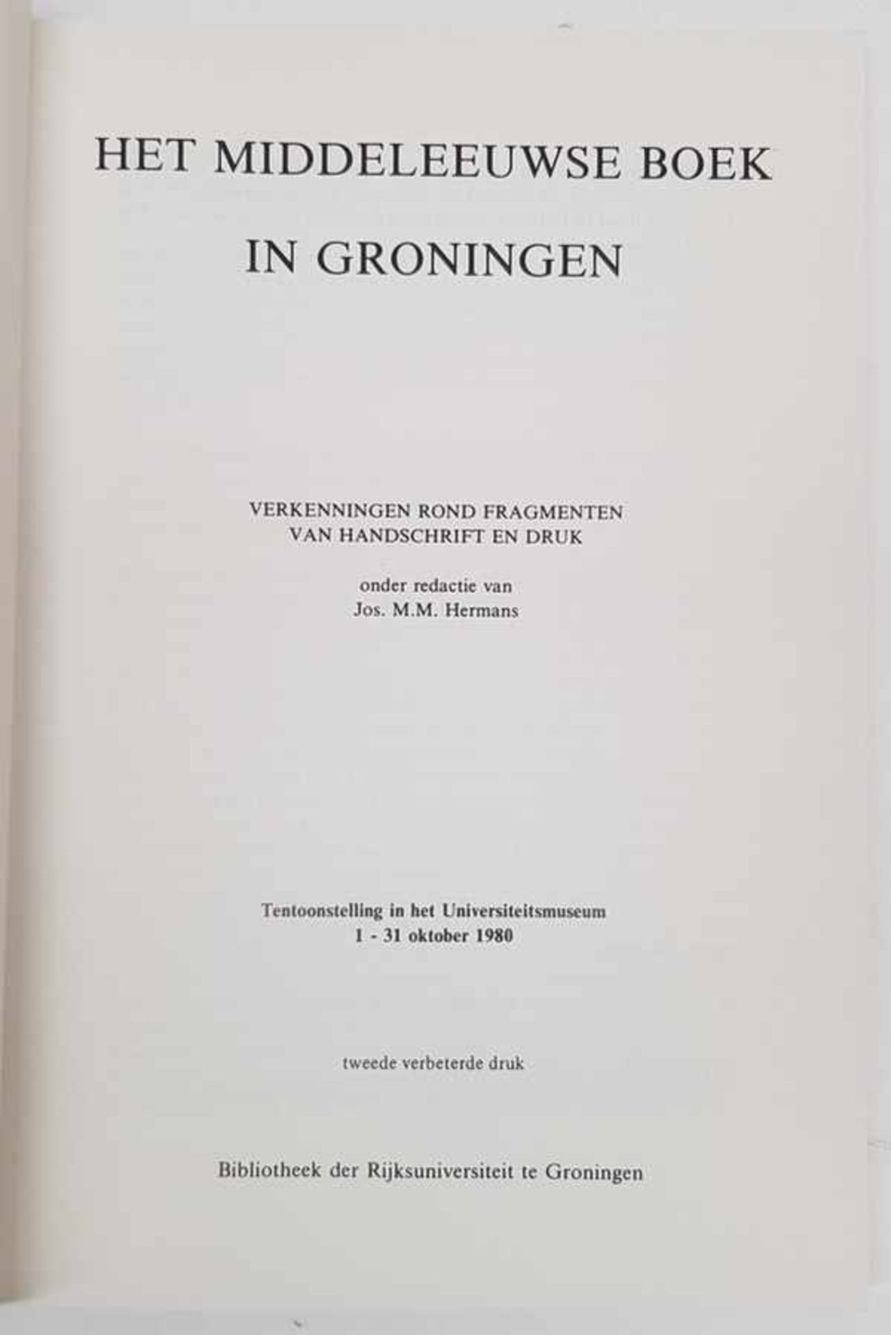 (Boeken) (Groningana) een uitgebreid lotEen uitgebreid lot boeken met betrekking tot Groningen - Bild 3 aus 4