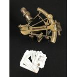 (Antiek) Nautische sextant, Kelvin & Hughes, London ca. 1917Nautische sextant, Kelvin & Hughes,