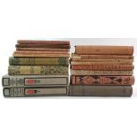 (Boeken) (Literatuur/Boekbanden) een lotEen divers lot literatuur, vele titels in Art Nouveau of Art