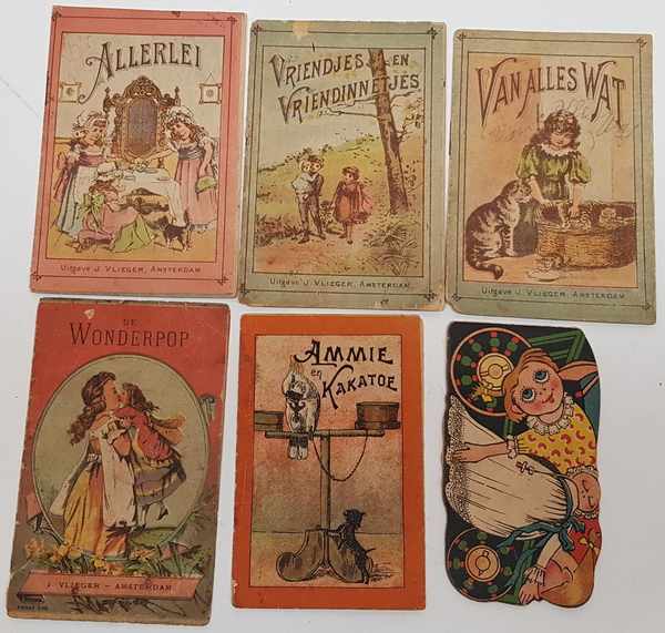 (Boeken) (Curiosa) Een lot kinderboekjes waaronder uitgaves van J. Vlieger AmsterdamEen lot - Image 5 of 7