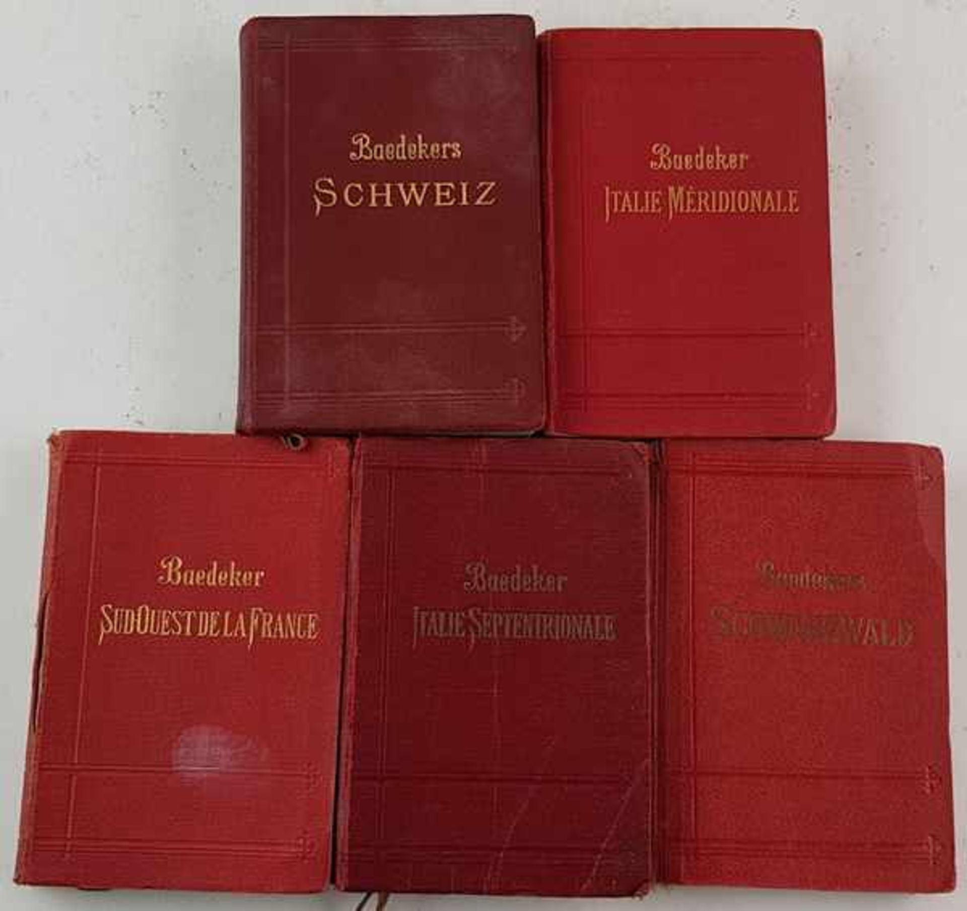 (Boeken) (Reisgidsen) een lot BaedekerKarl Baedeker - Schwarzwald, Odenwald, Bodensee. Handbuch - Bild 6 aus 9