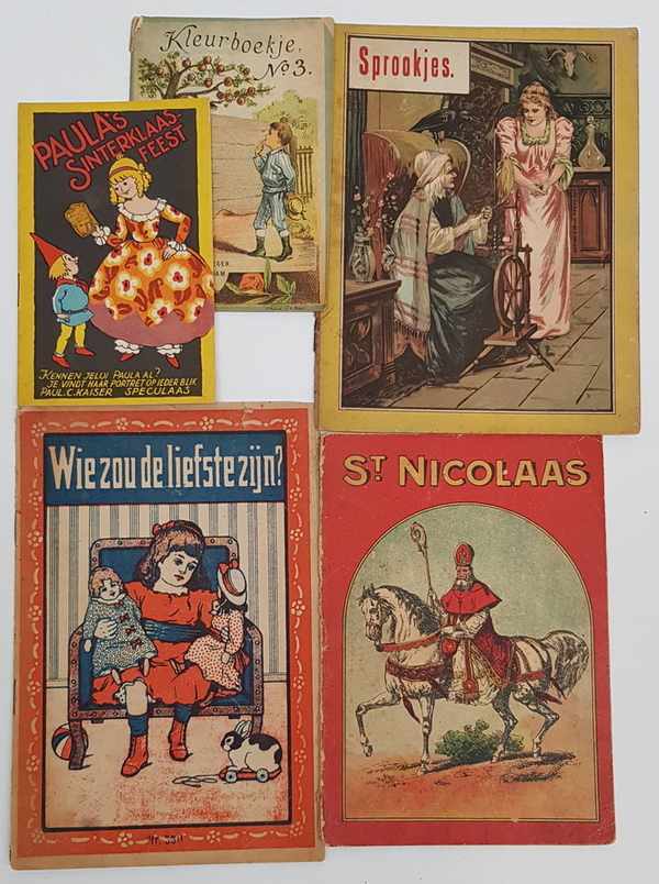 (Boeken) (Curiosa) Een lot kinderboekjes waaronder uitgaves van J. Vlieger AmsterdamEen lot - Image 3 of 7