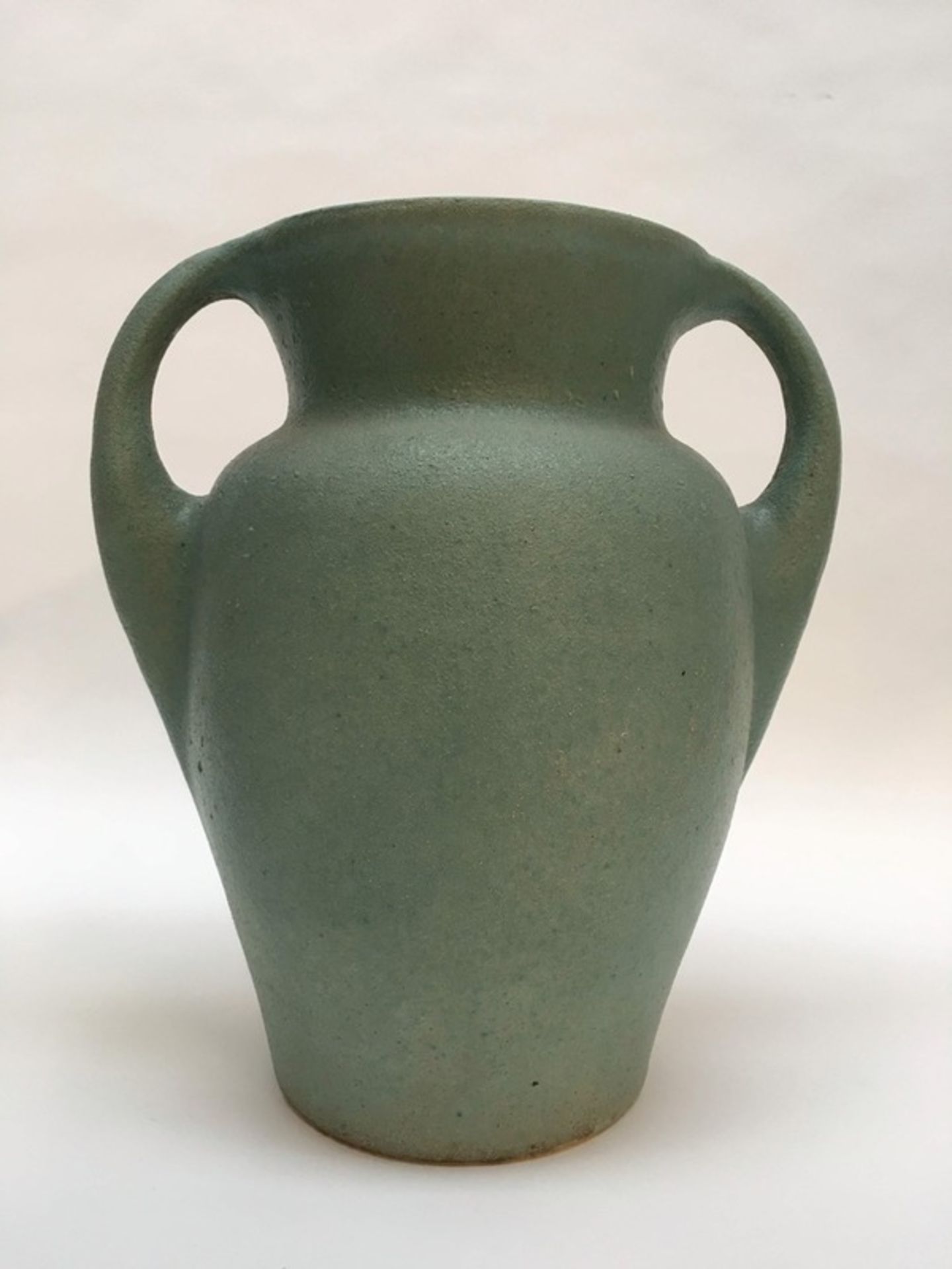 (Kunst) Aardewerk, amfora type vaas, Dordtsche Kunstpotterij (D.K.P.), ws. Jan van der Vet, ca. - Bild 7 aus 9