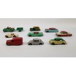 (Curiosa) Metalen auto's, Dinky Toys Meccano Ltd, eerste helft 20e eeuwMetalen auto's, Dinky Toys