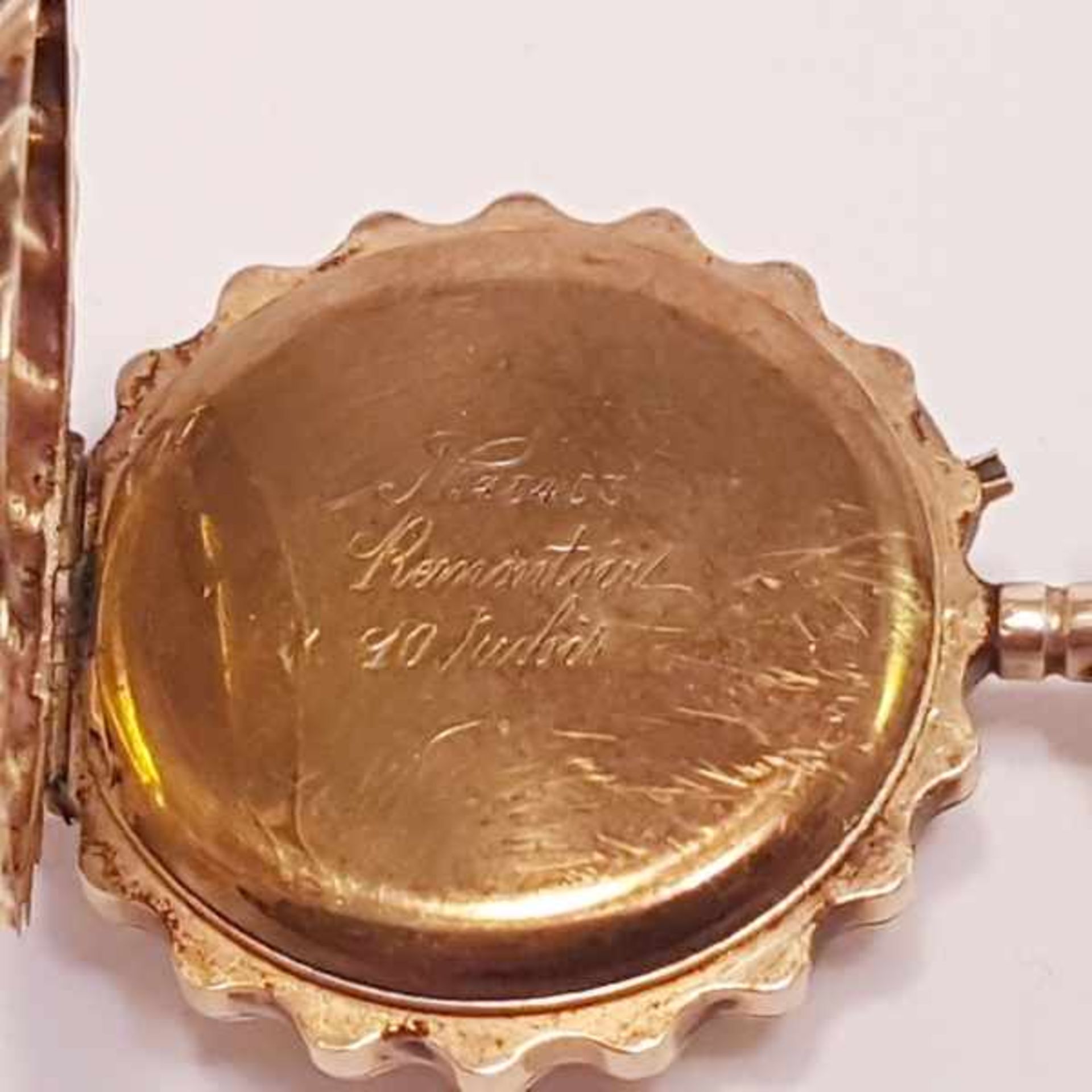 (Goud) Goud, 14 k dames zakhorloge, begin 20e eeuw.Goud, 14 k dames zakhorloge, begin 20e eeuw. - Bild 9 aus 11