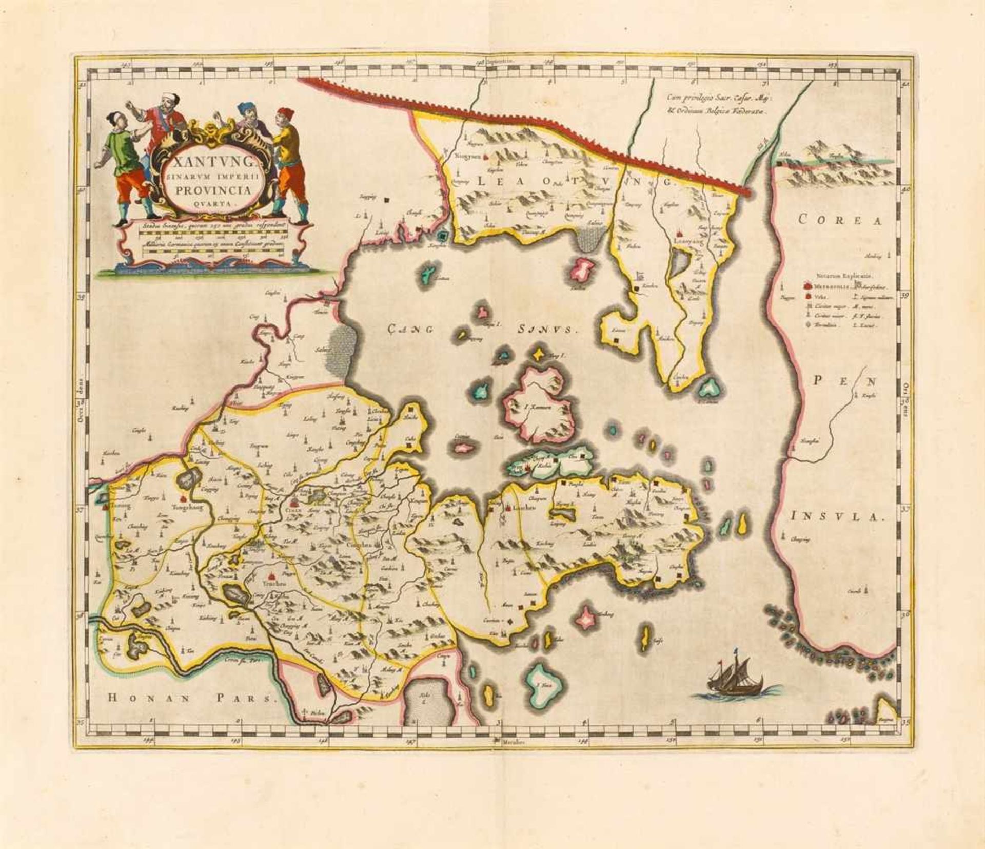 Blaeu, Joan: Novus Atlas Sinensis. A Martino Martinio S. J. descriptus ... (Novus Atlas - Bild 2 aus 6