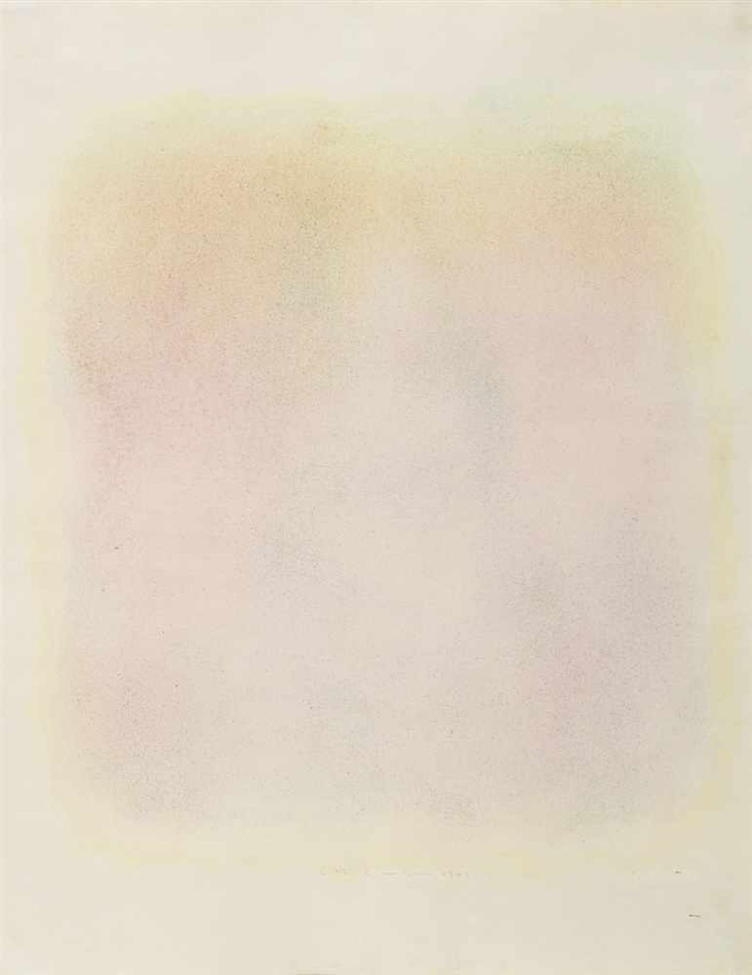 GOTTHARD GRAUBNER 1930 - 2013OHNE TITEL (KISSENBILD) 1969Aquarell auf dünnem Velin. Signiert und