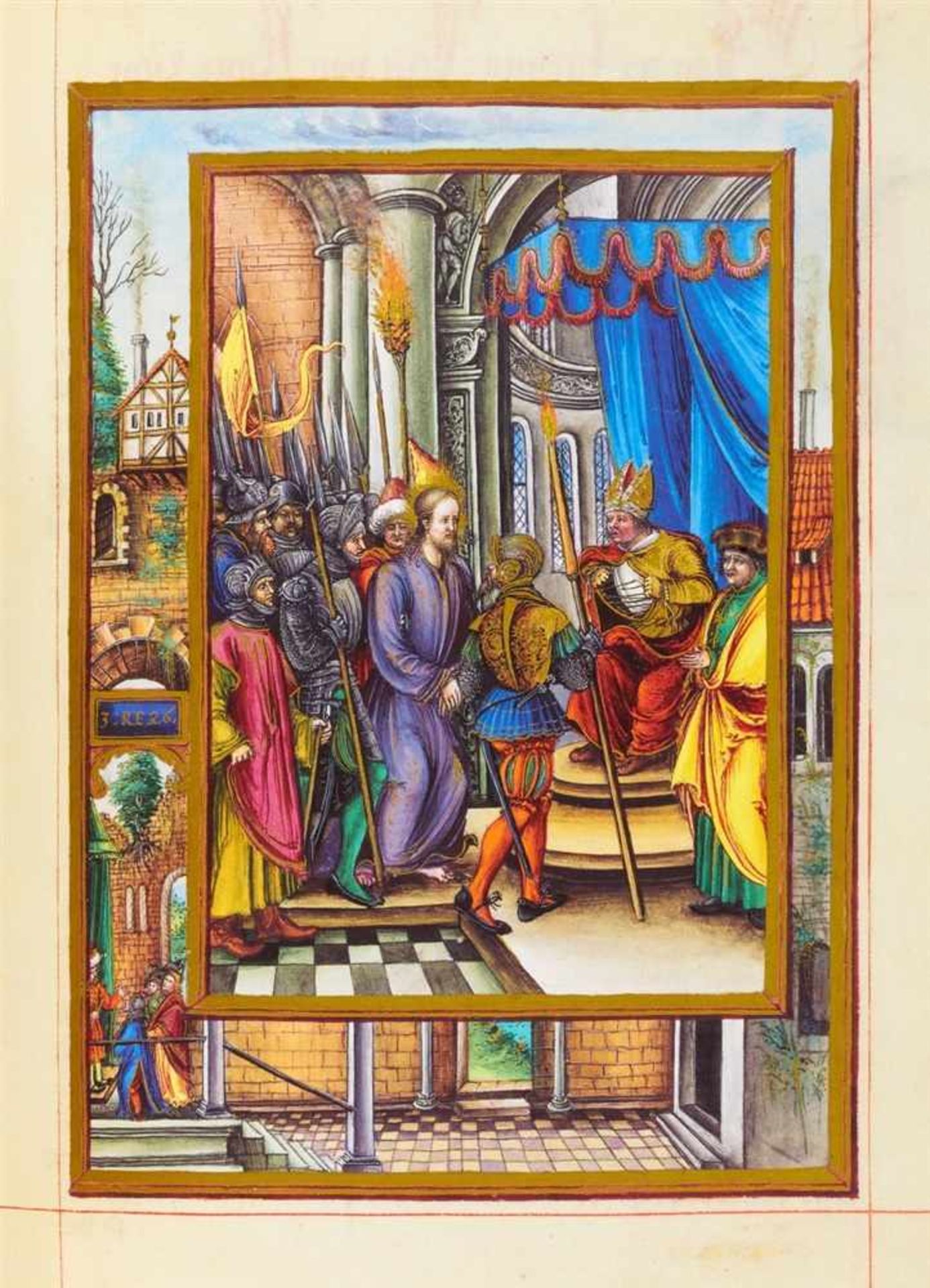 Gabriel Glockendon. Gebetbuch für Kardinal Albrecht von Brandenburg. Nürnberg 1536/37. Codex 1847 - Bild 2 aus 2