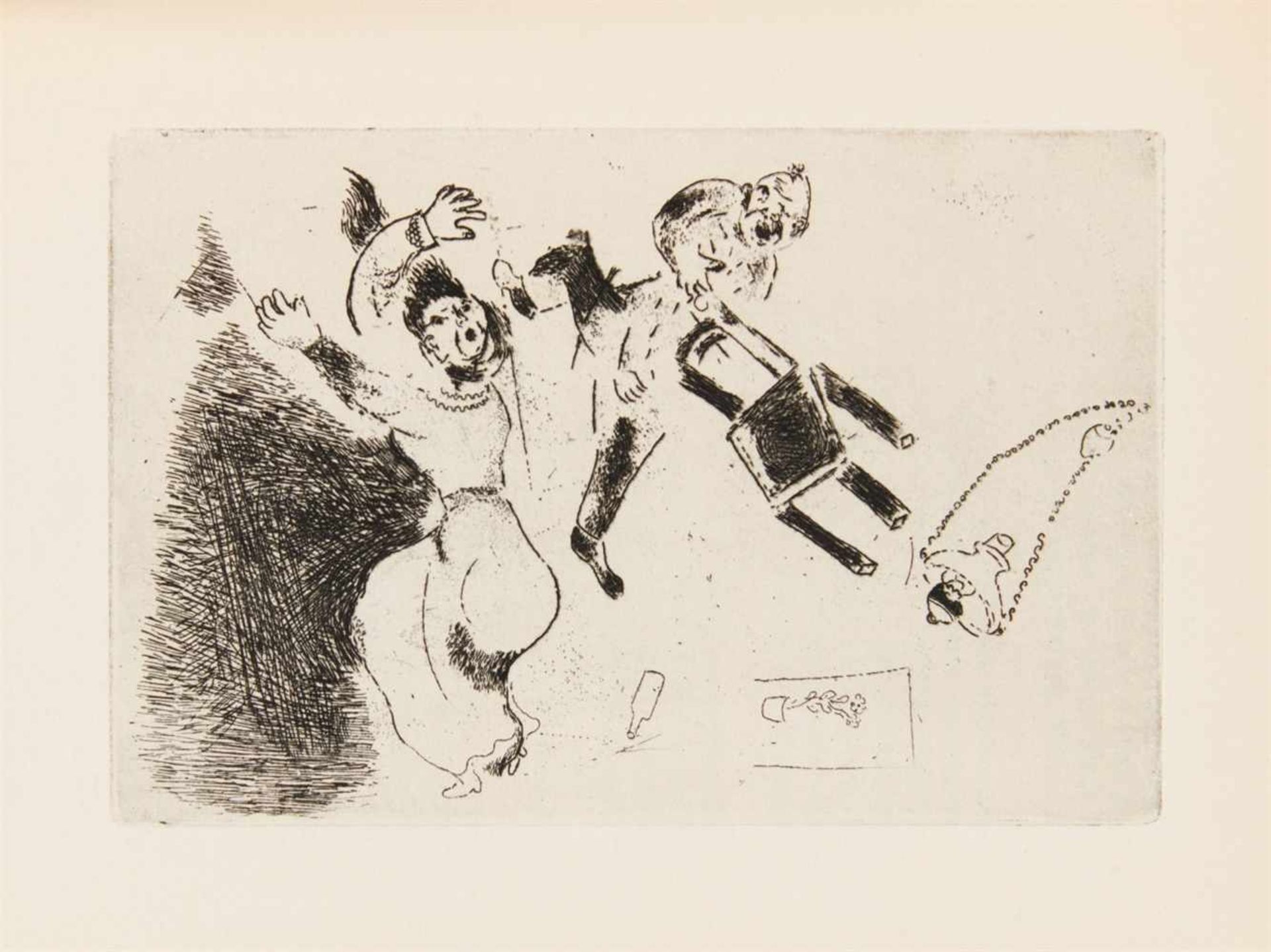 CHAGALL, MARCMARCEL ARLAND: Maternité. Paris: Sans Pareil 1926. 21,3 x 15,8 cm. Mit 5 - Bild 2 aus 2