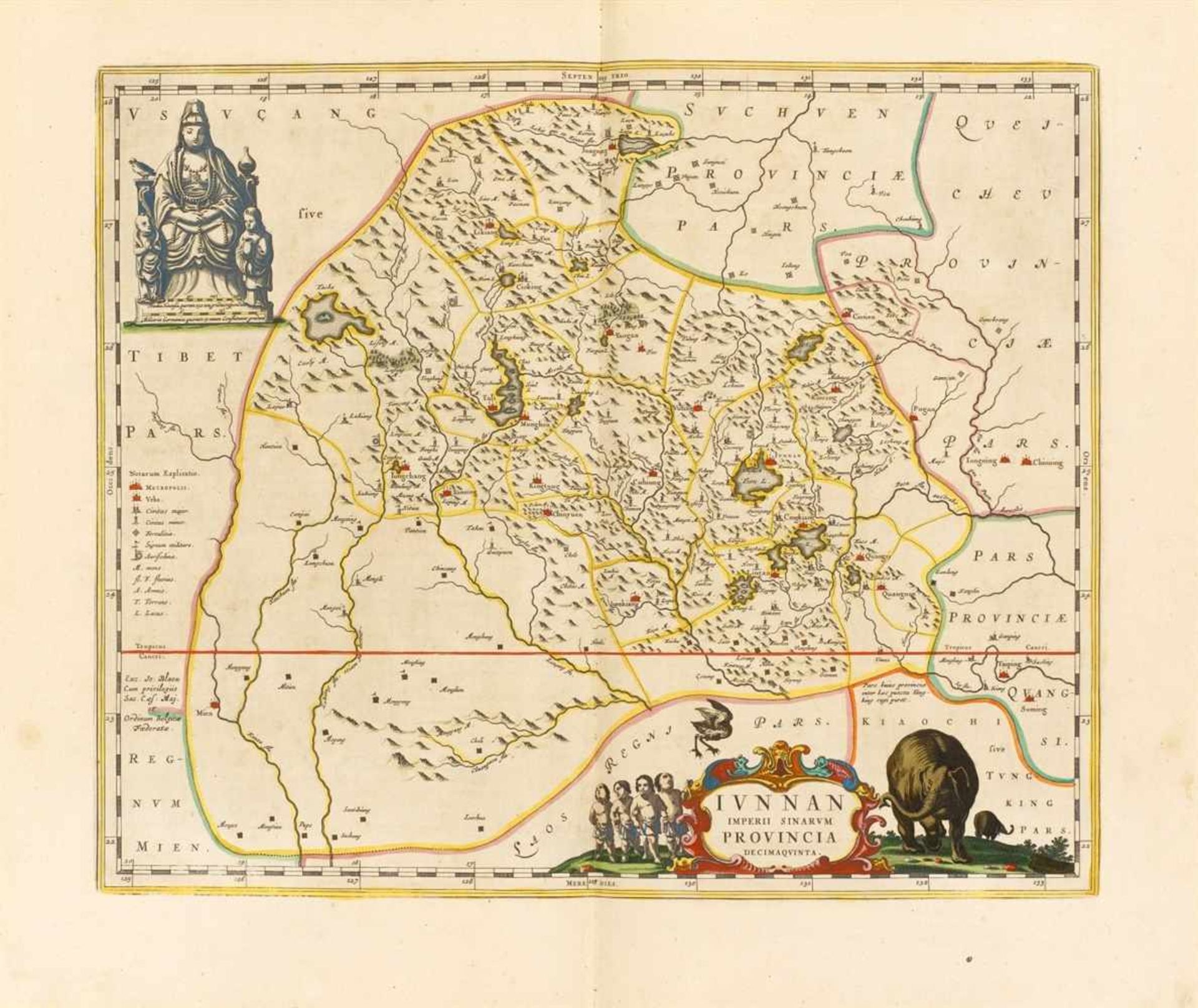 Blaeu, Joan: Novus Atlas Sinensis. A Martino Martinio S. J. descriptus ... (Novus Atlas - Bild 4 aus 6