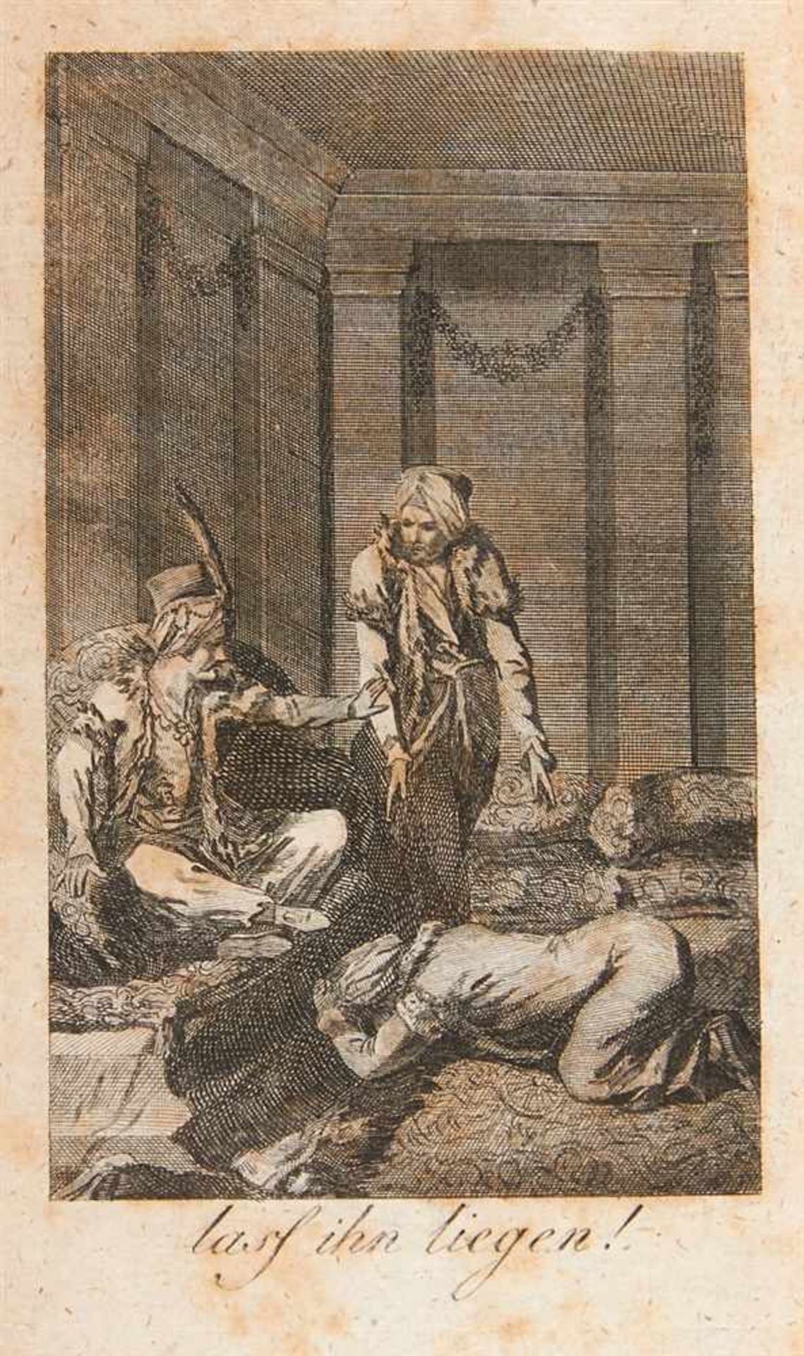 [Tieck, Ludwig]: Abdallah. Eine Erzählung. Berlin u. Leipzig: C. A. Nicolai 1795. 17,8 x 10,5 cm. - Bild 2 aus 2