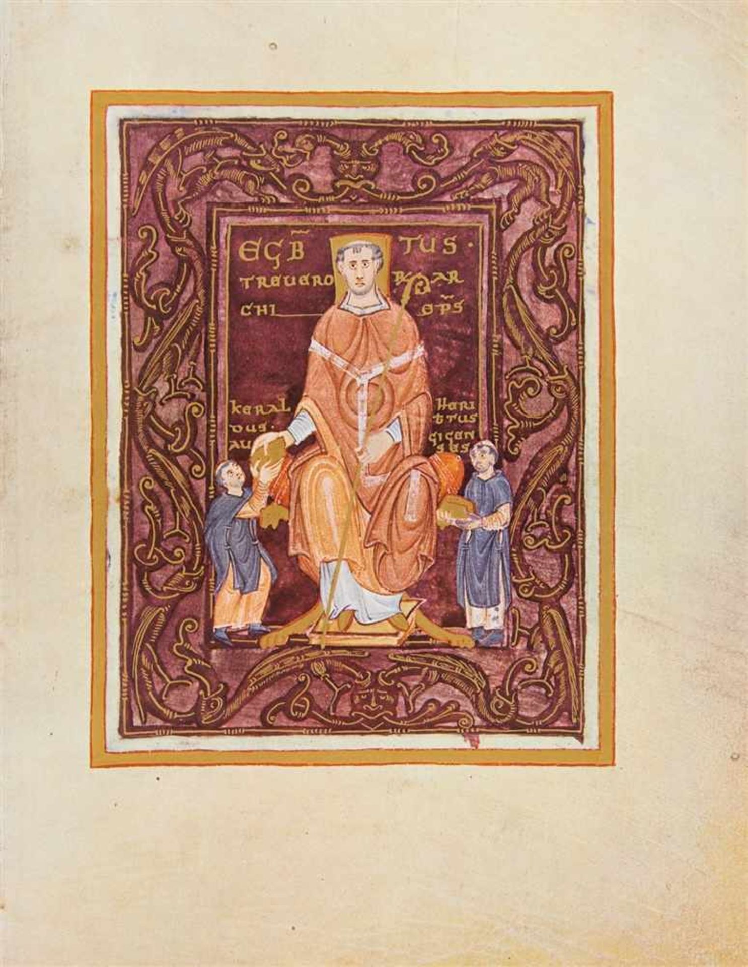 Codex Egberti. MS 24 der Stadtbibliothek Trier. Hrsg. von Hubert Schiel. Faksimile und Kommentar.